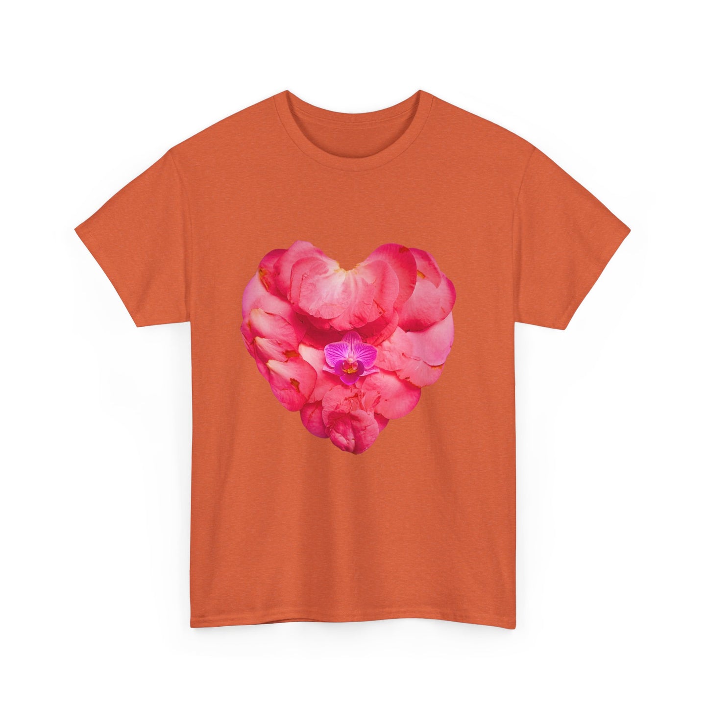 Heavy Cotton T-Shirt (Pink Camellia)