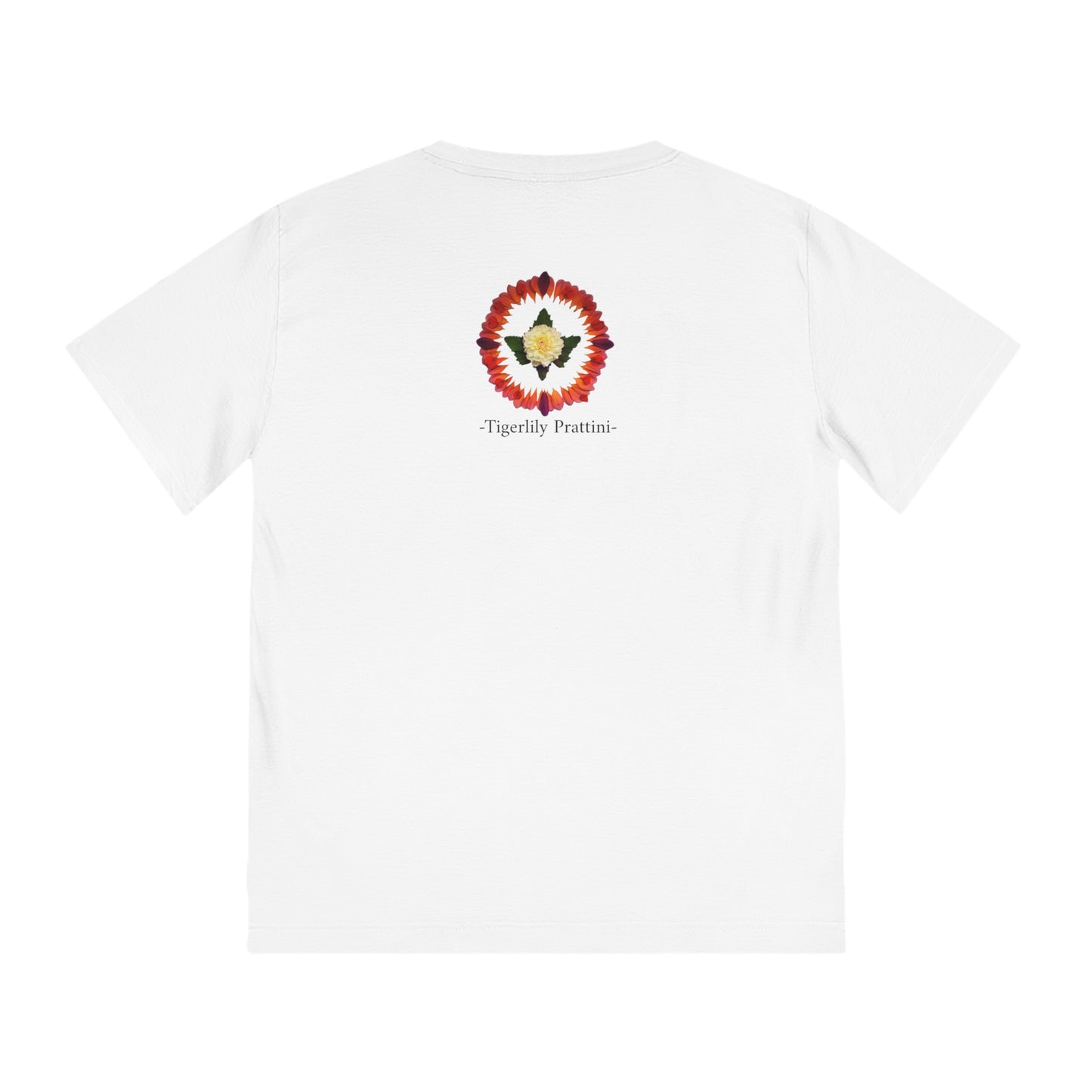 Unisex Mandala T-Shirt (Summer Dahlias)