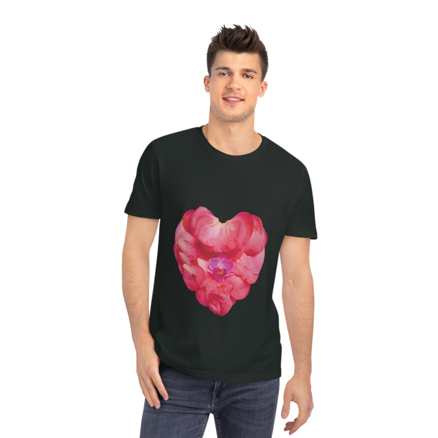Unisex Mandala T-Shirt (Pink Camellia)
