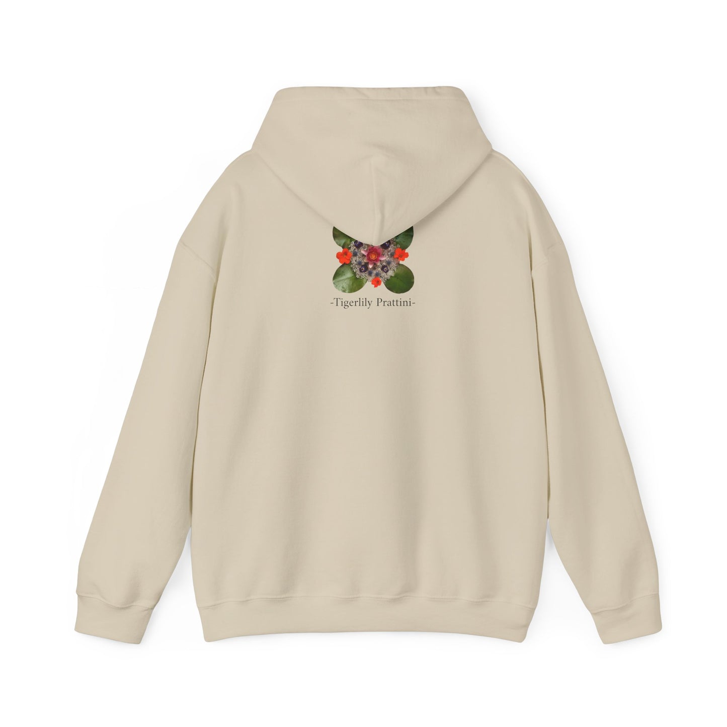 Ethically Grown Cotton Hoody (Water Lily)