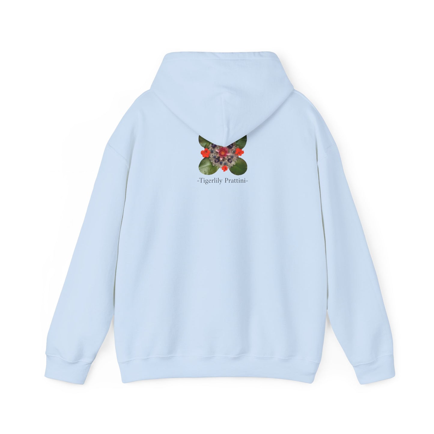 Ethically Grown Cotton Hoody (Water Lily)
