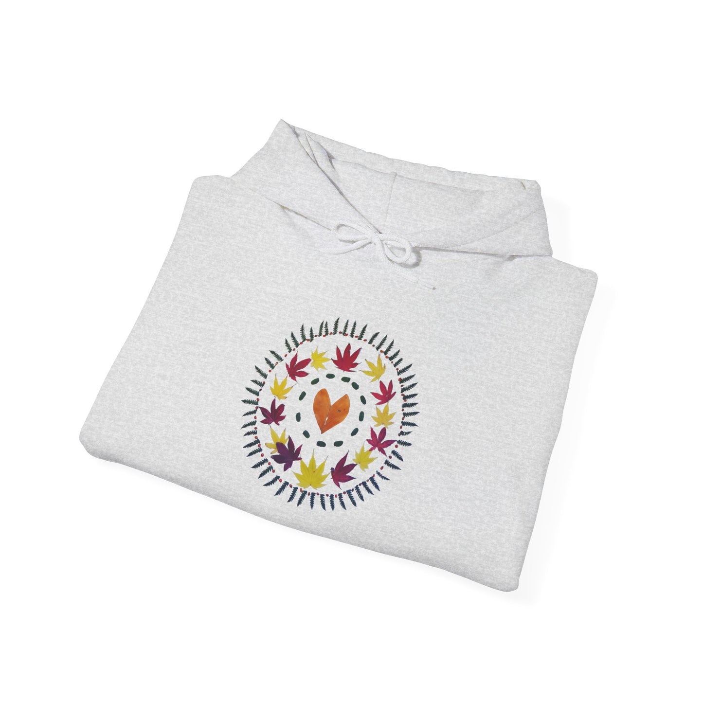 Ethically Grown Cotton Hoody (Autumn Leaves)