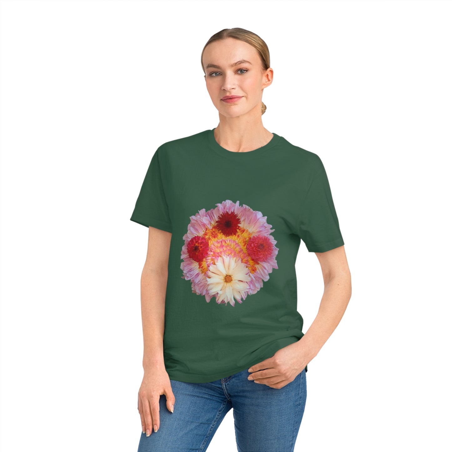 Unisex Mandala T-Shirt (Summer Dawn)