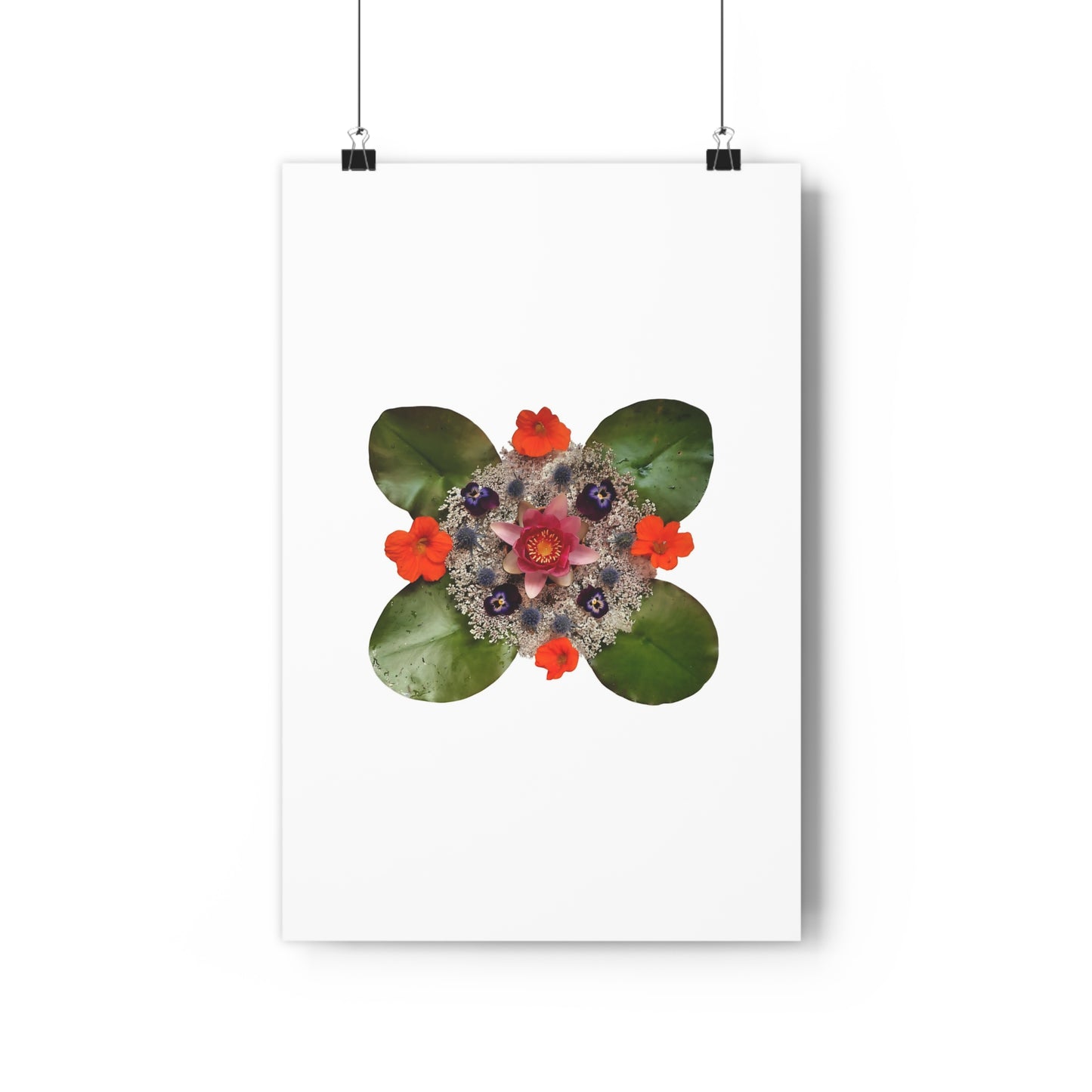 Mandala Poster (Water Lily)