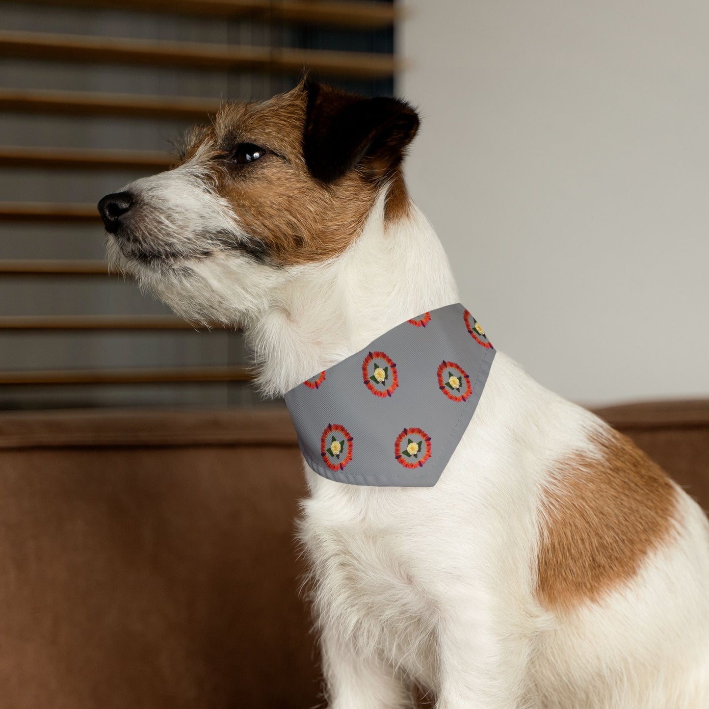 Pet Bandana Collar (Summer Dahlias)