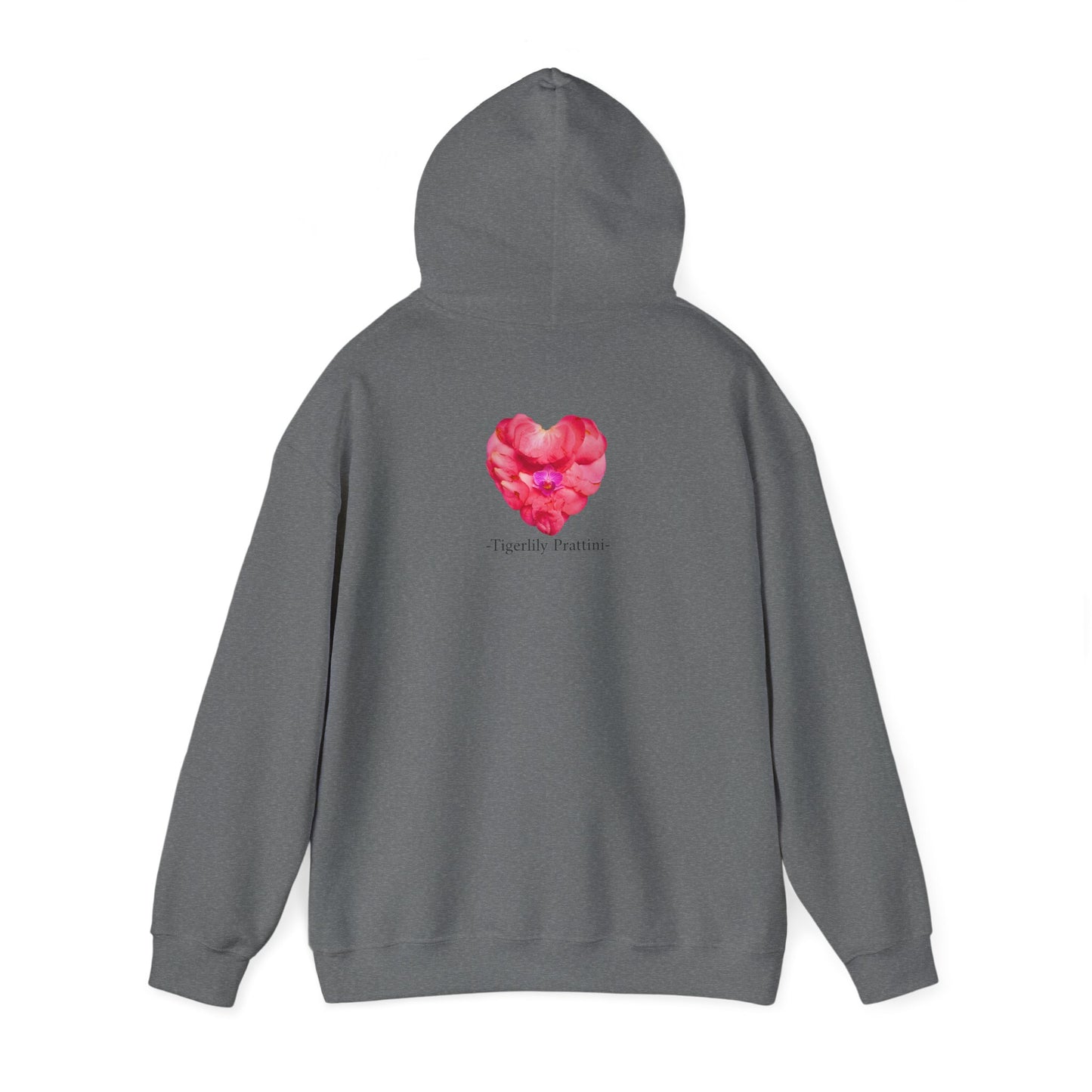 Ethically Grown Cotton Hoody (Pink Camellia)