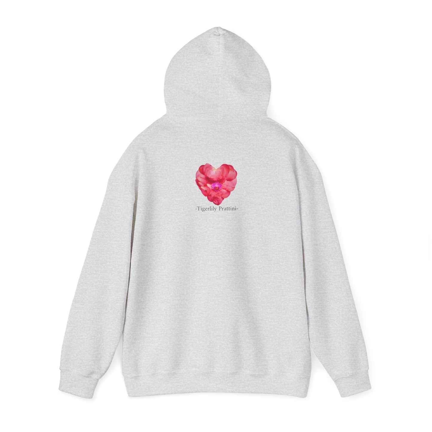 Ethically Grown Cotton Hoody (Pink Camellia)