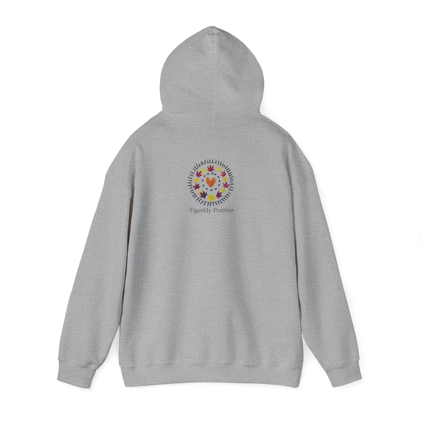 Ethically Grown Cotton Hoody (Autumn Leaves)