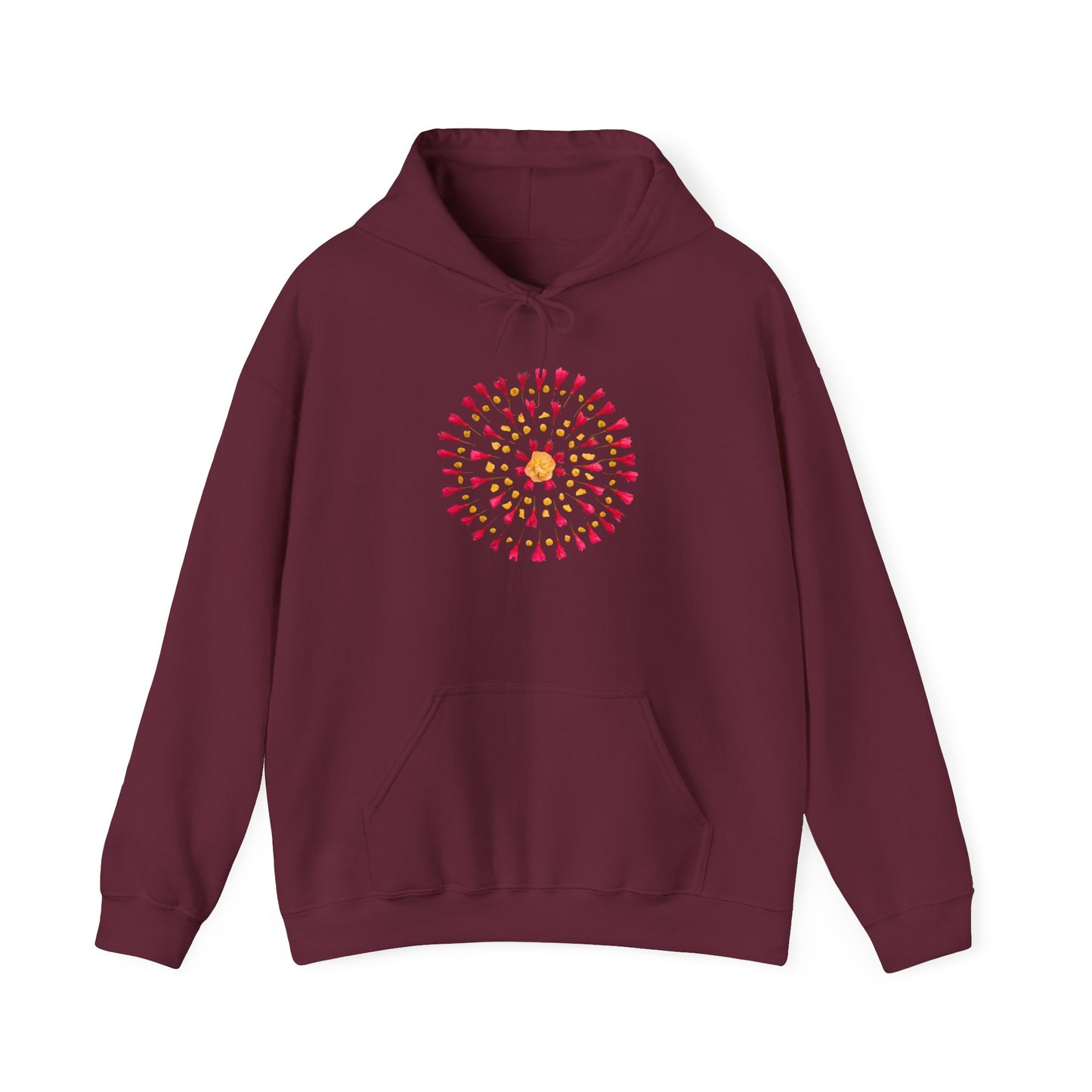 Ethically Grown Cotton Hoody (Cherry Blossoms)
