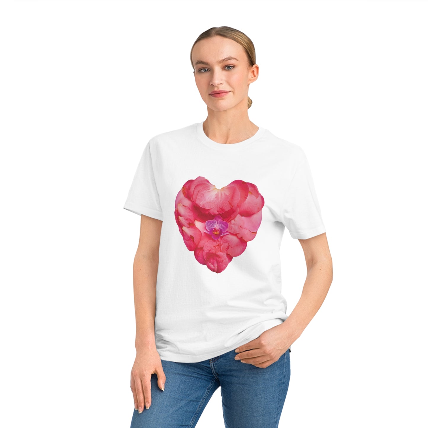Unisex Mandala T-Shirt (Pink Camellia)