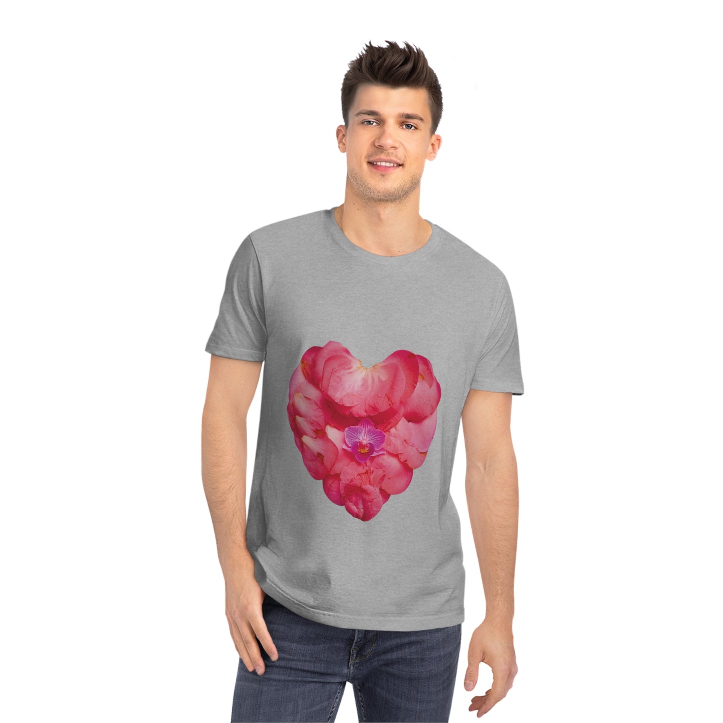 Unisex Mandala T-Shirt (Pink Camellia)