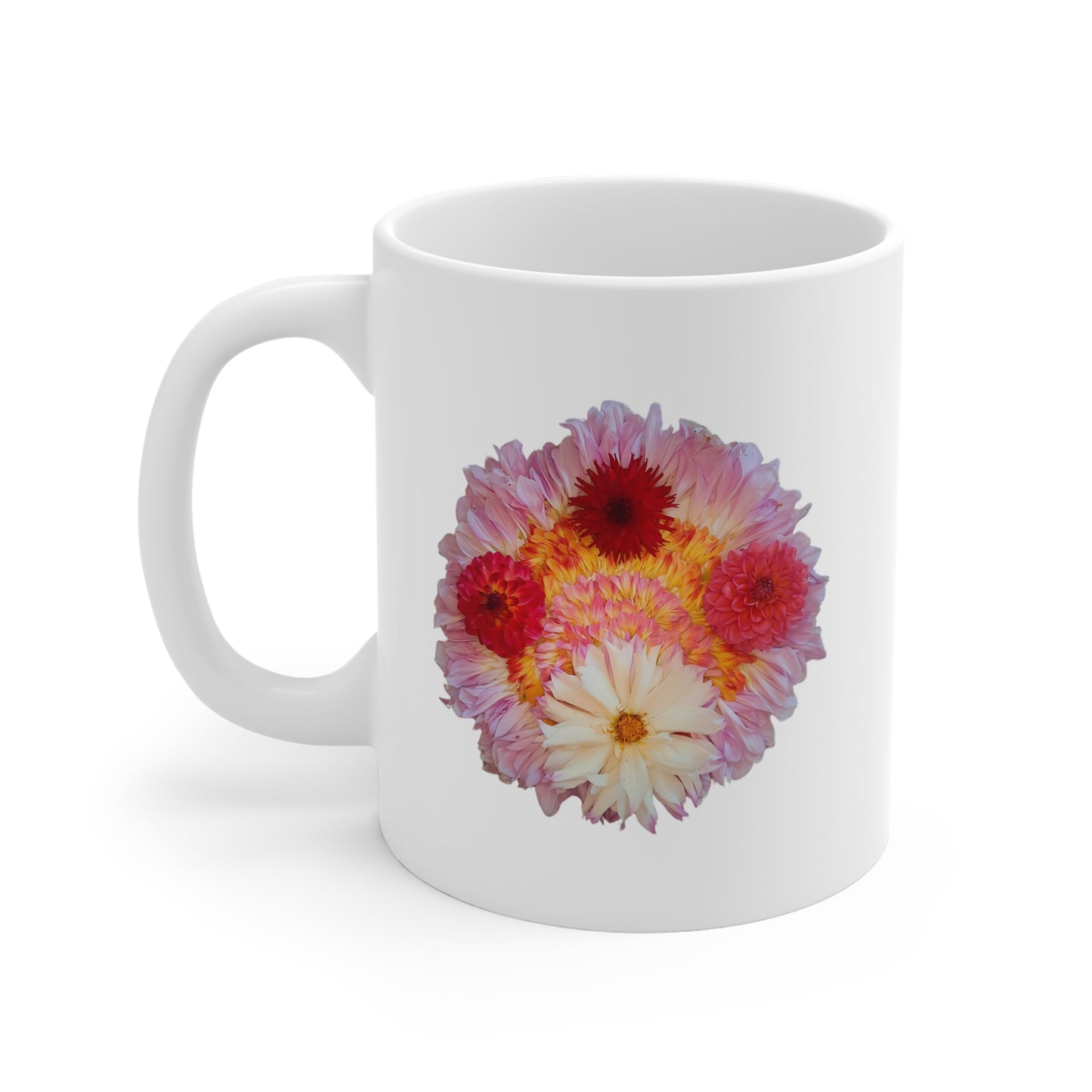 Mug (Fiery Dahlias)