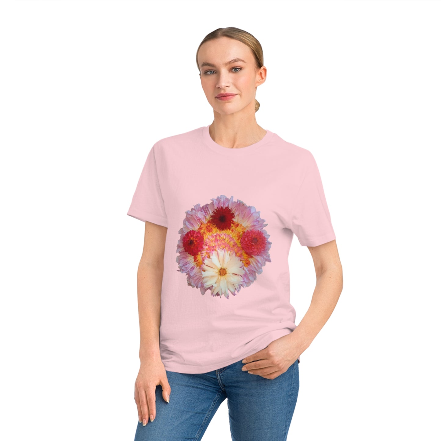 Unisex Mandala T-Shirt (Summer Dawn)