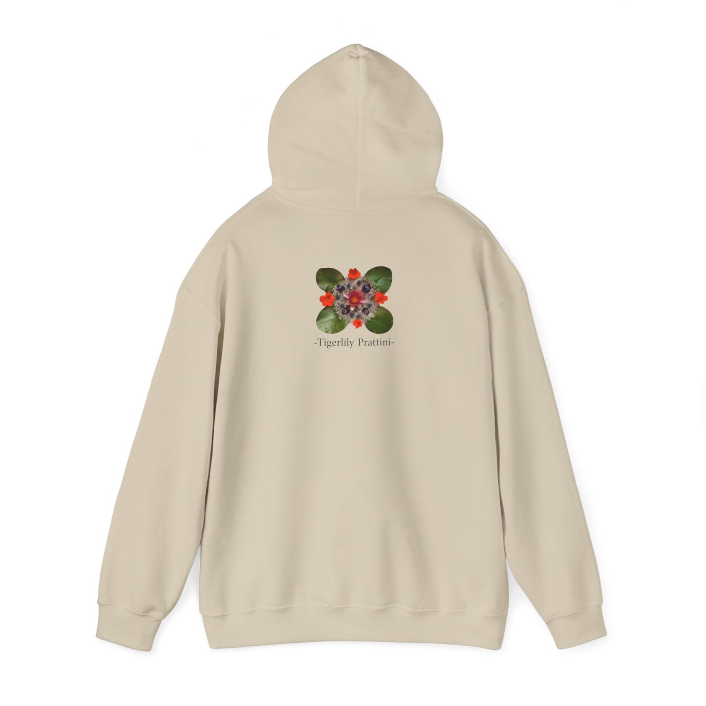 Ethically Grown Cotton Hoody (Water Lily)