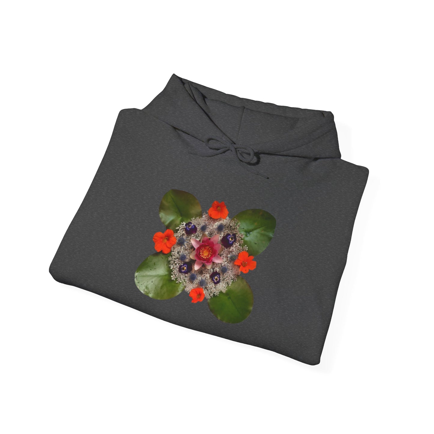 Ethically Grown Cotton Hoody (Water Lily)