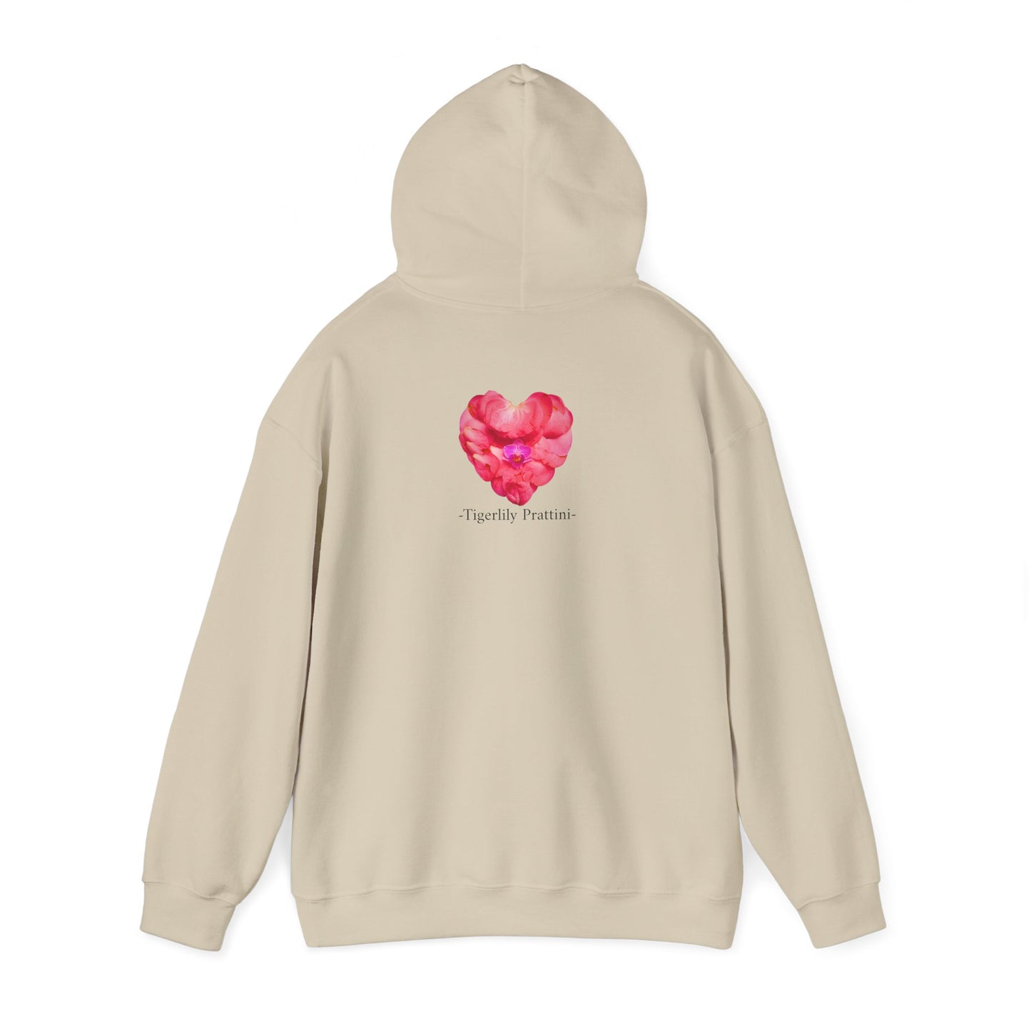 Ethically Grown Cotton Hoody (Pink Camellia)