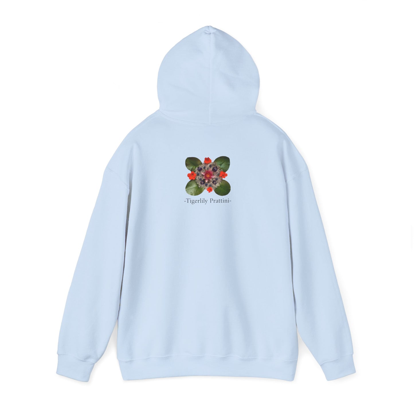 Ethically Grown Cotton Hoody (Water Lily)