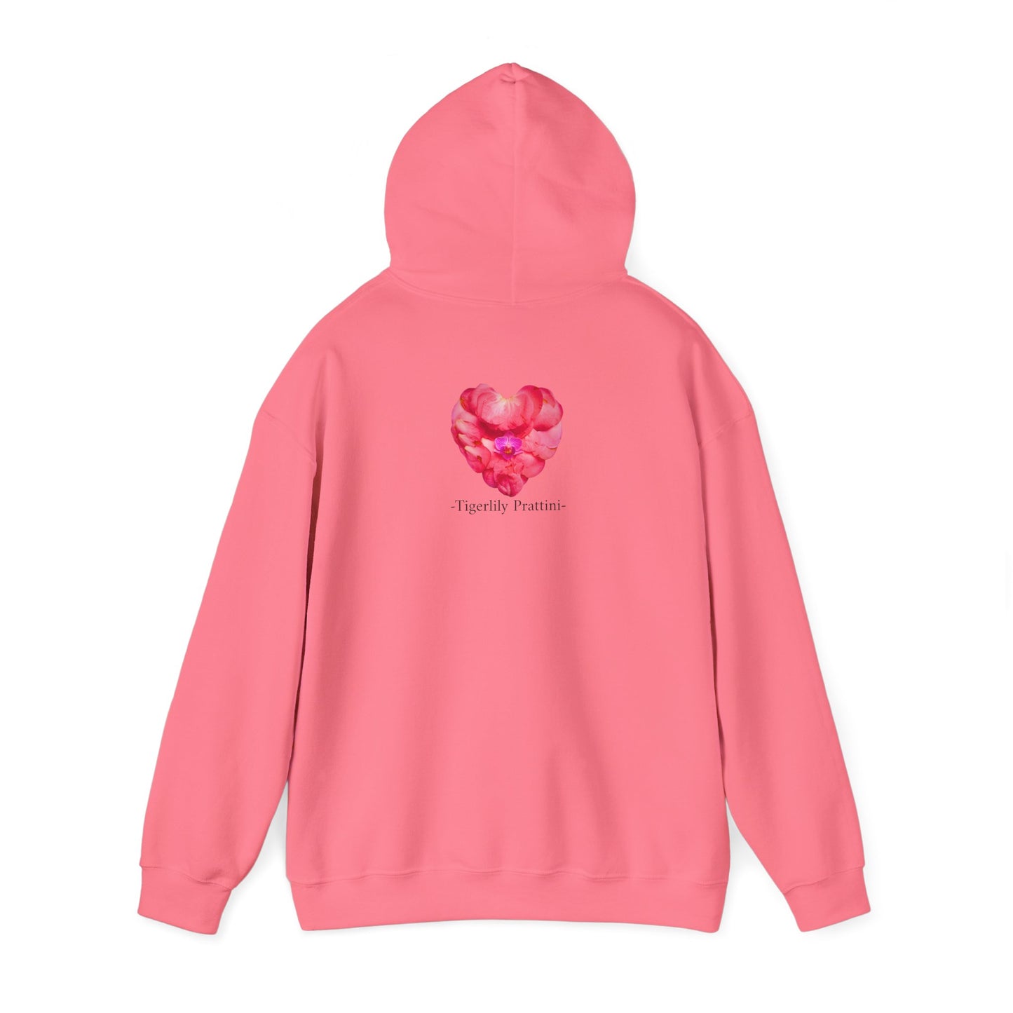 Ethically Grown Cotton Hoody (Pink Camellia)