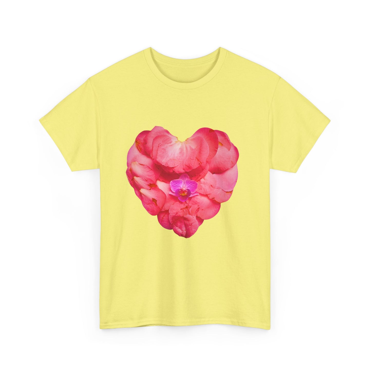 Heavy Cotton T-Shirt (Pink Camellia)