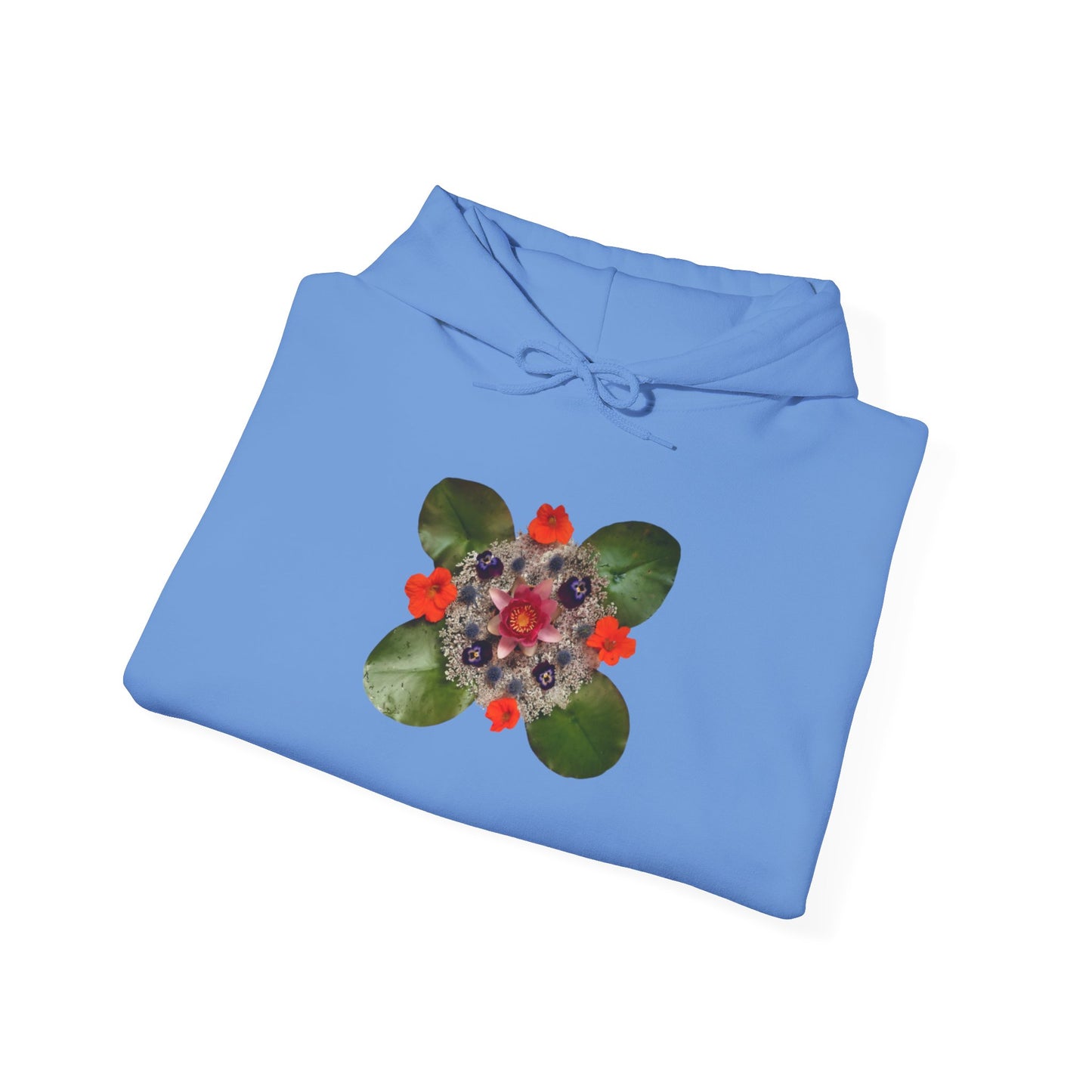 Ethically Grown Cotton Hoody (Water Lily)