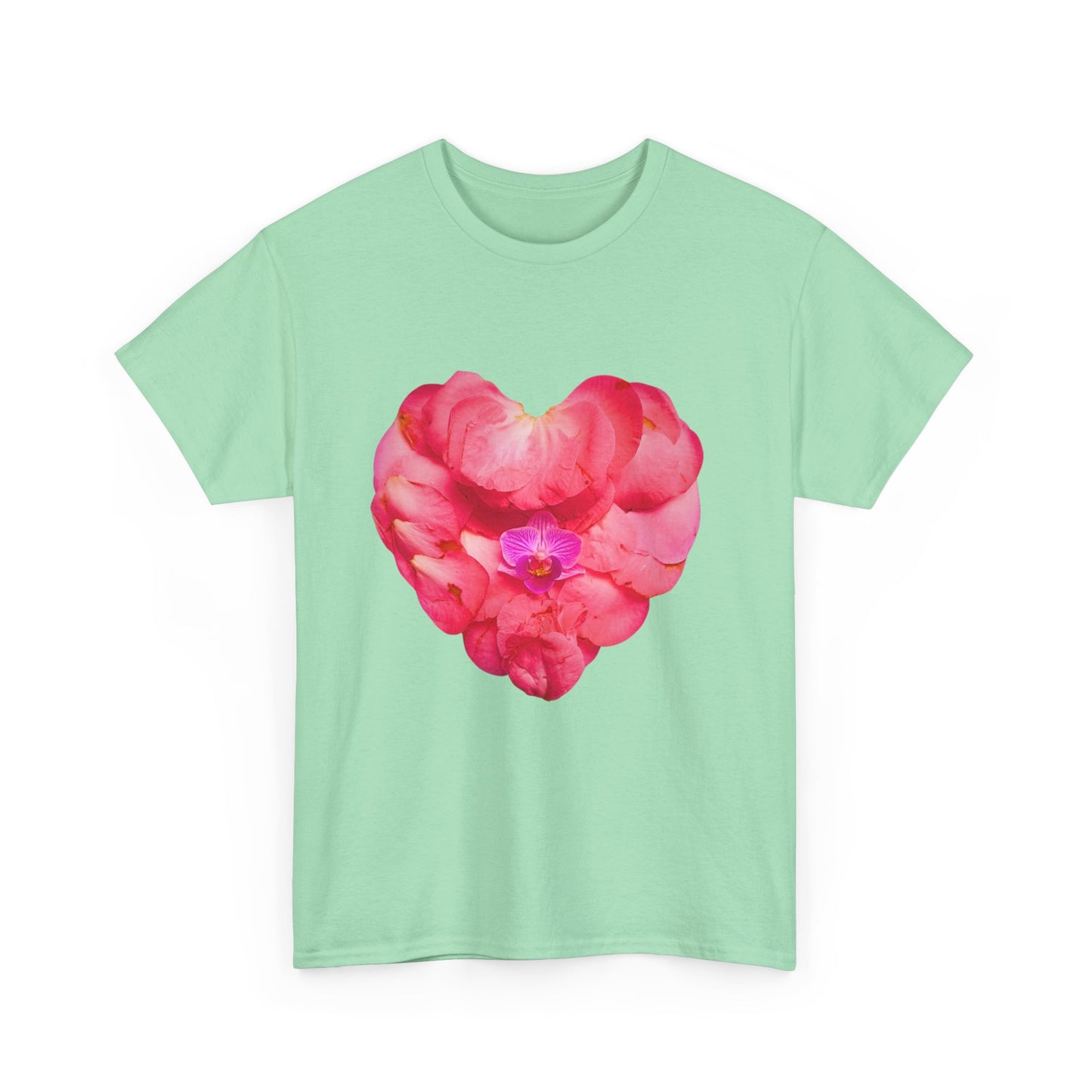 Heavy Cotton T-Shirt (Pink Camellia)