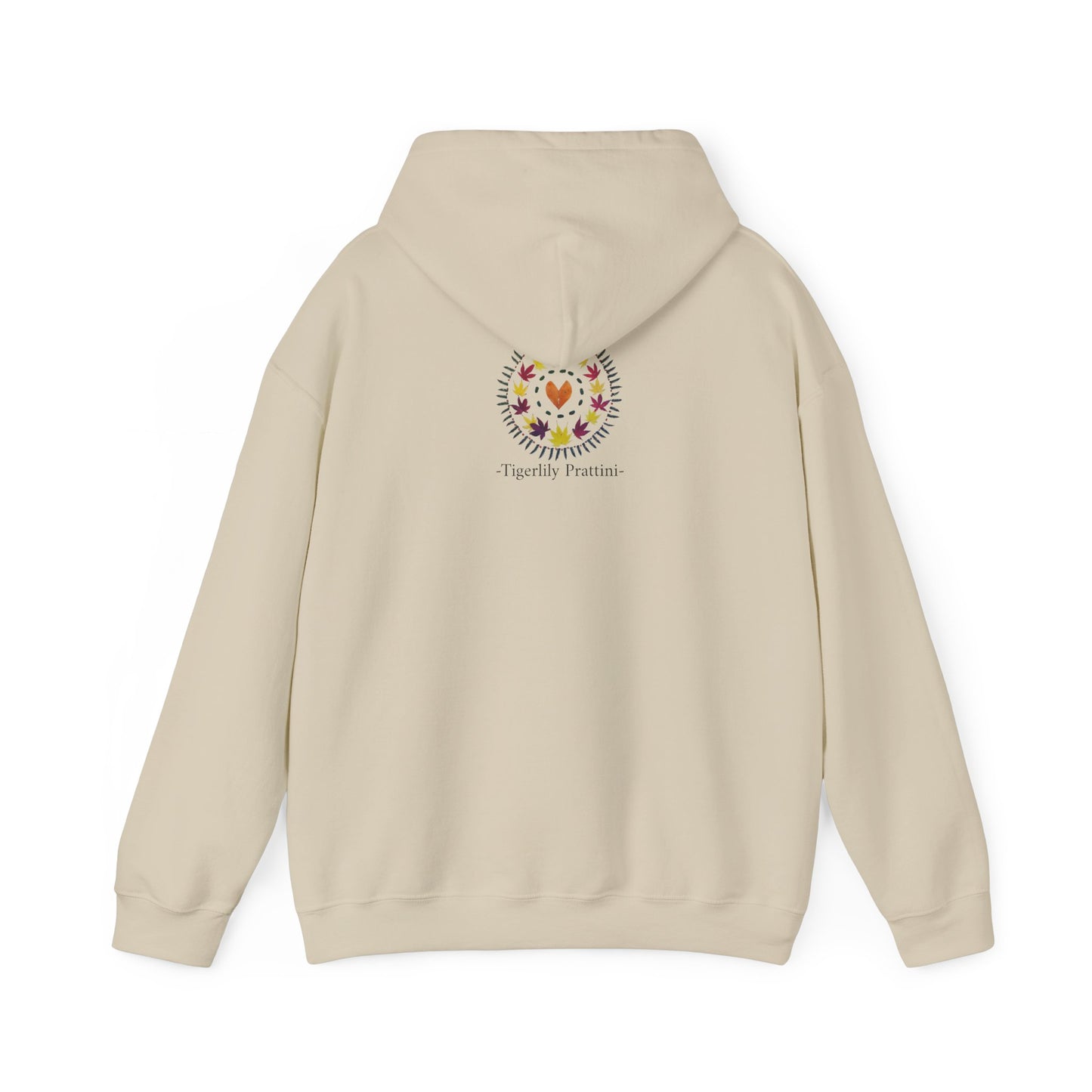 Ethically Grown Cotton Hoody (Autumn Leaves)