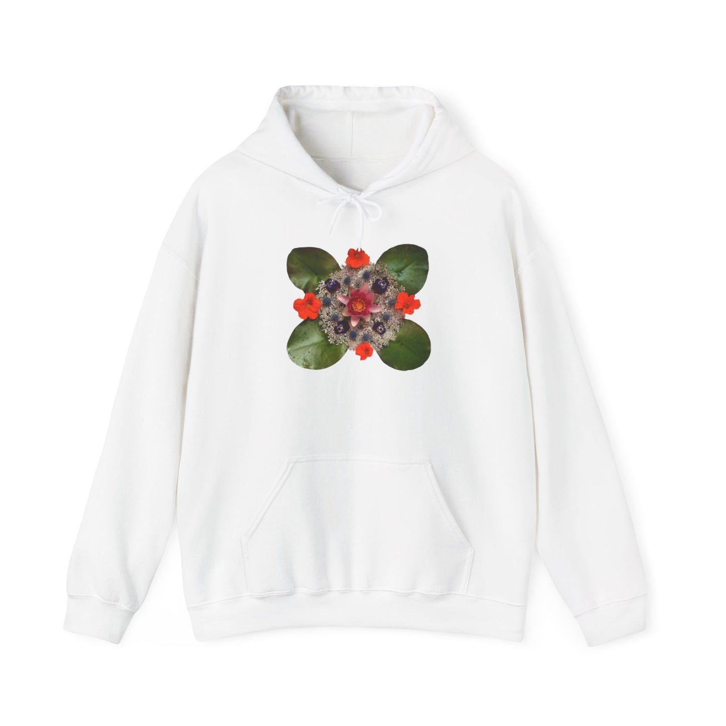 Ethically Grown Cotton Hoody (Water Lily)