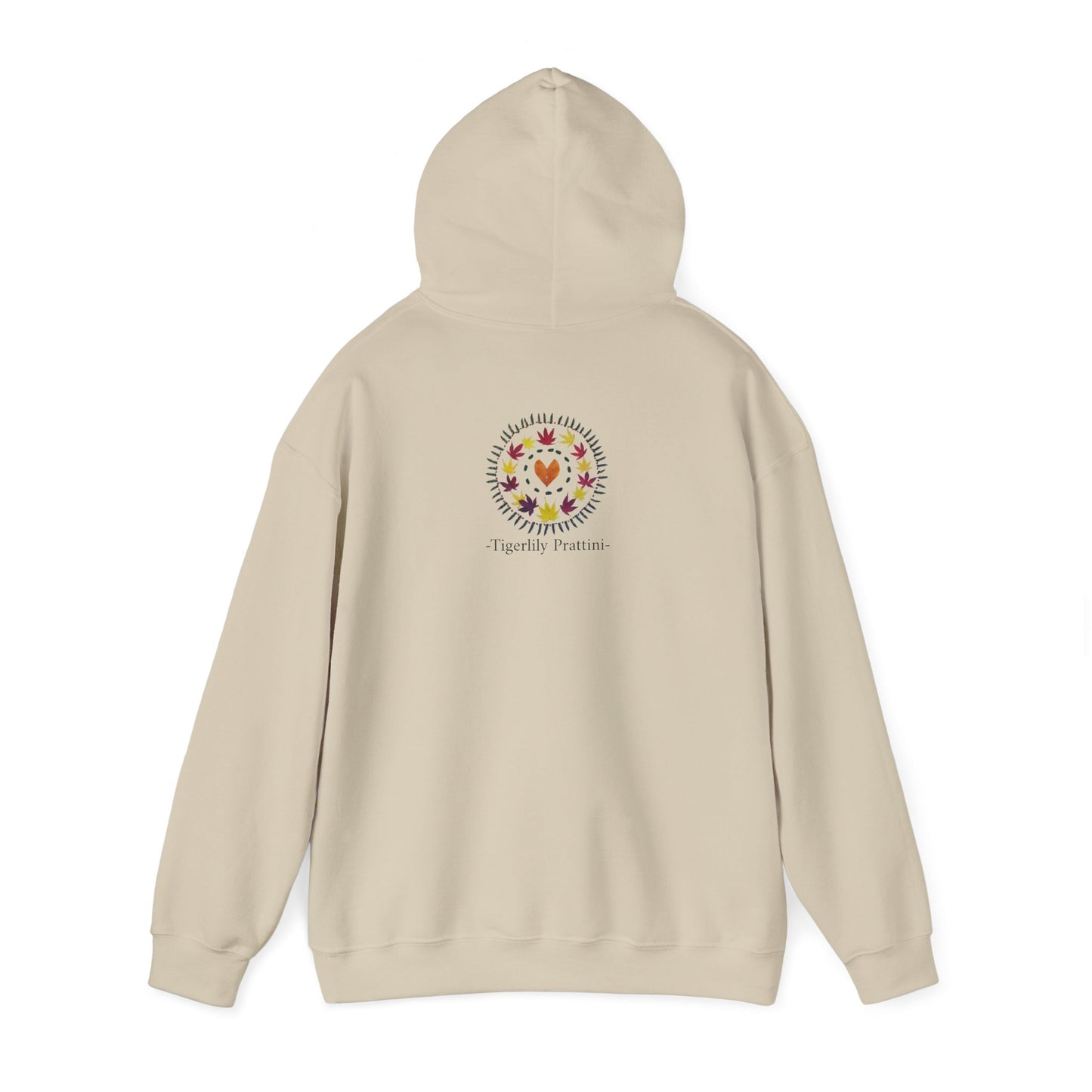 Ethically Grown Cotton Hoody (Autumn Leaves)