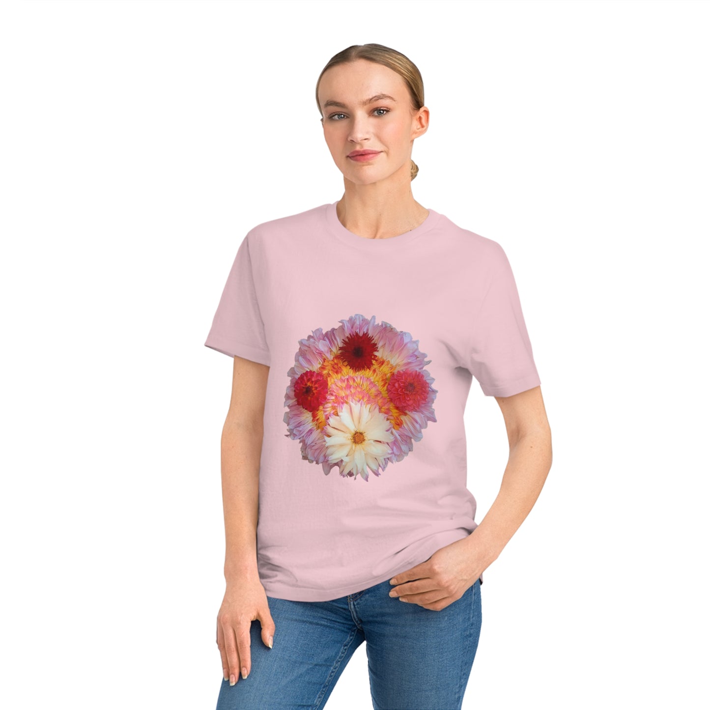 Unisex Mandala T-Shirt (Summer Dawn)