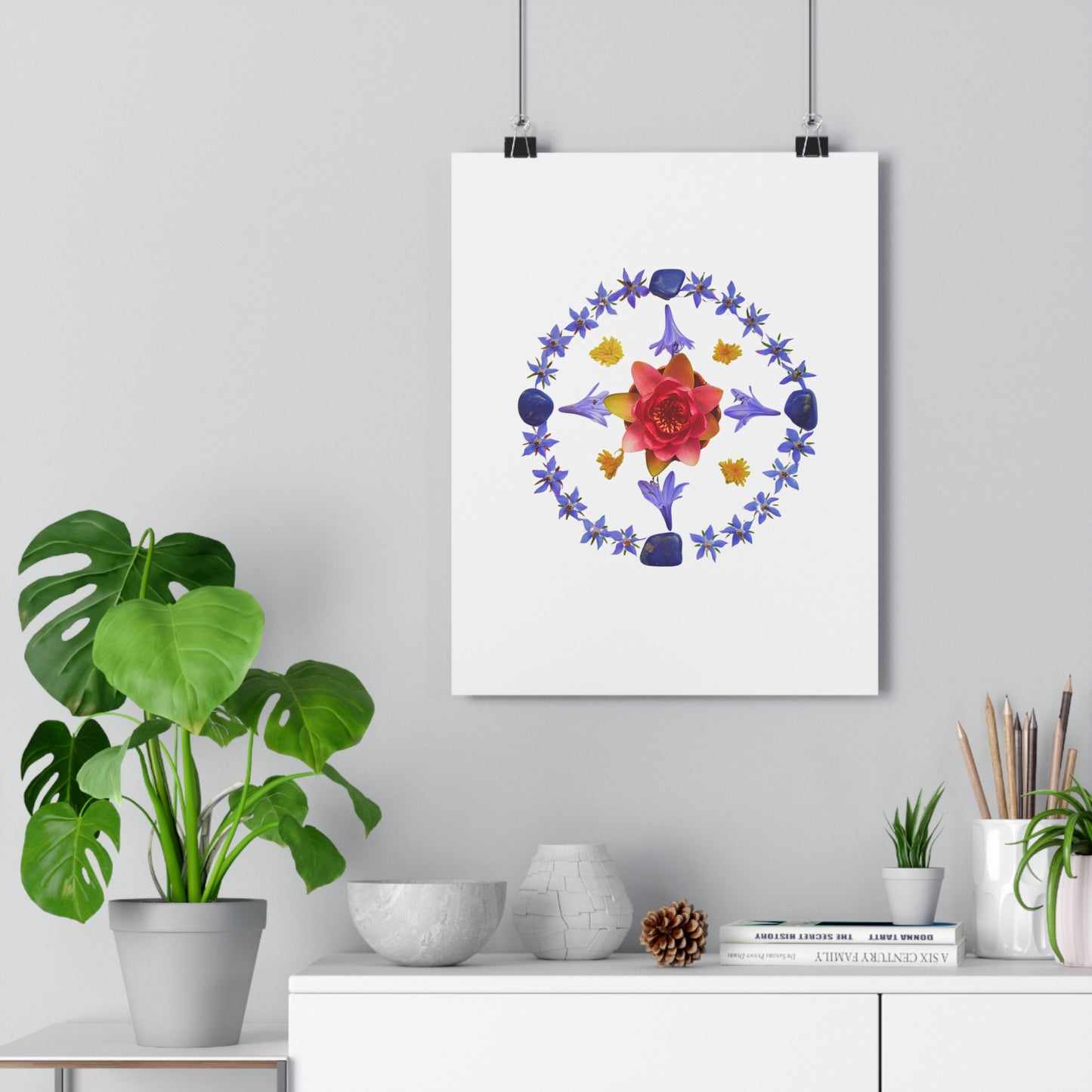 Mandala Poster (Lady of the Nile)