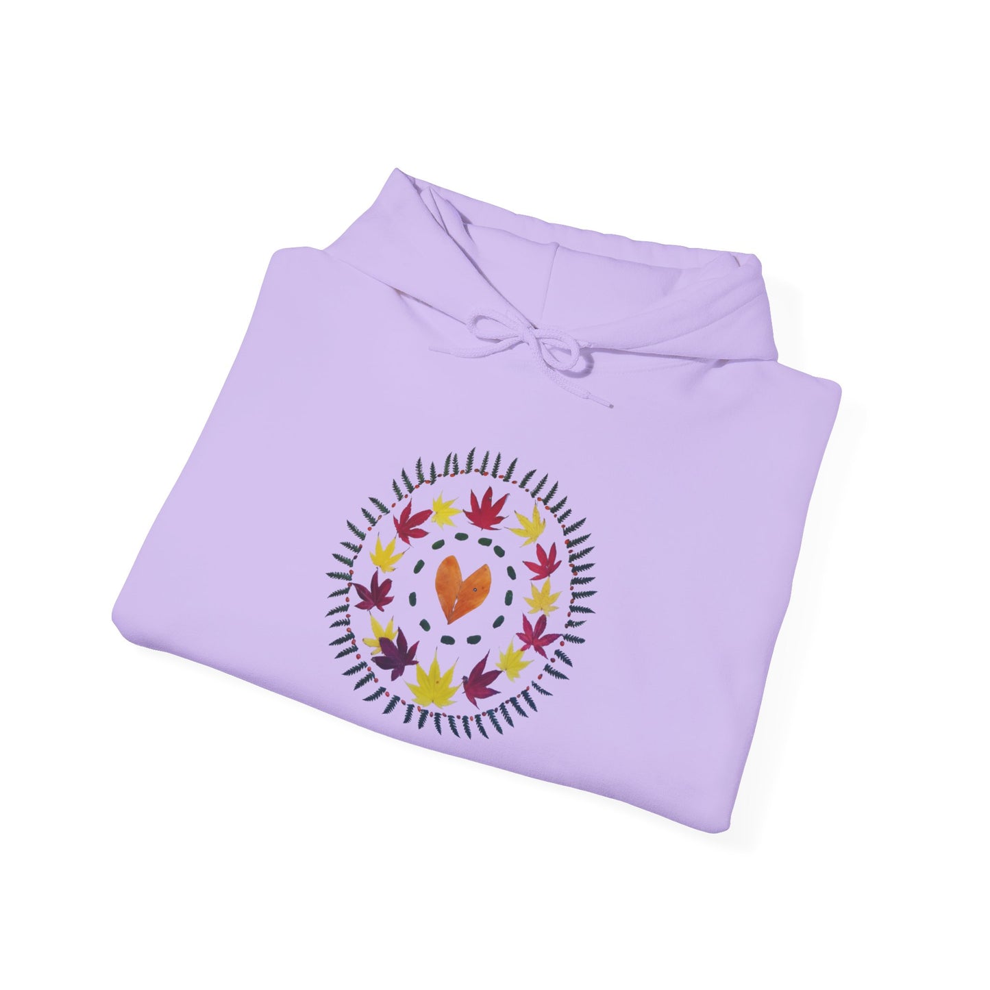 Ethically Grown Cotton Hoody (Autumn Leaves)
