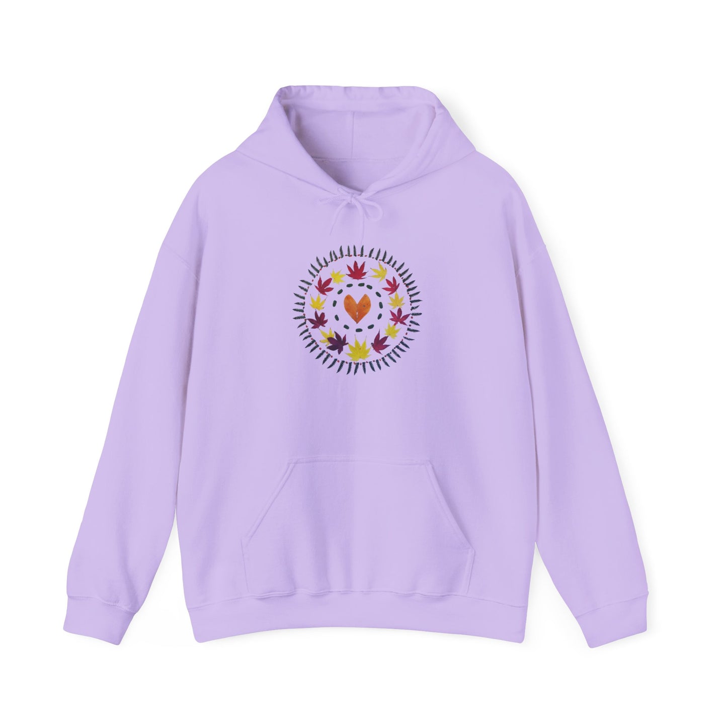 Ethically Grown Cotton Hoody (Autumn Leaves)