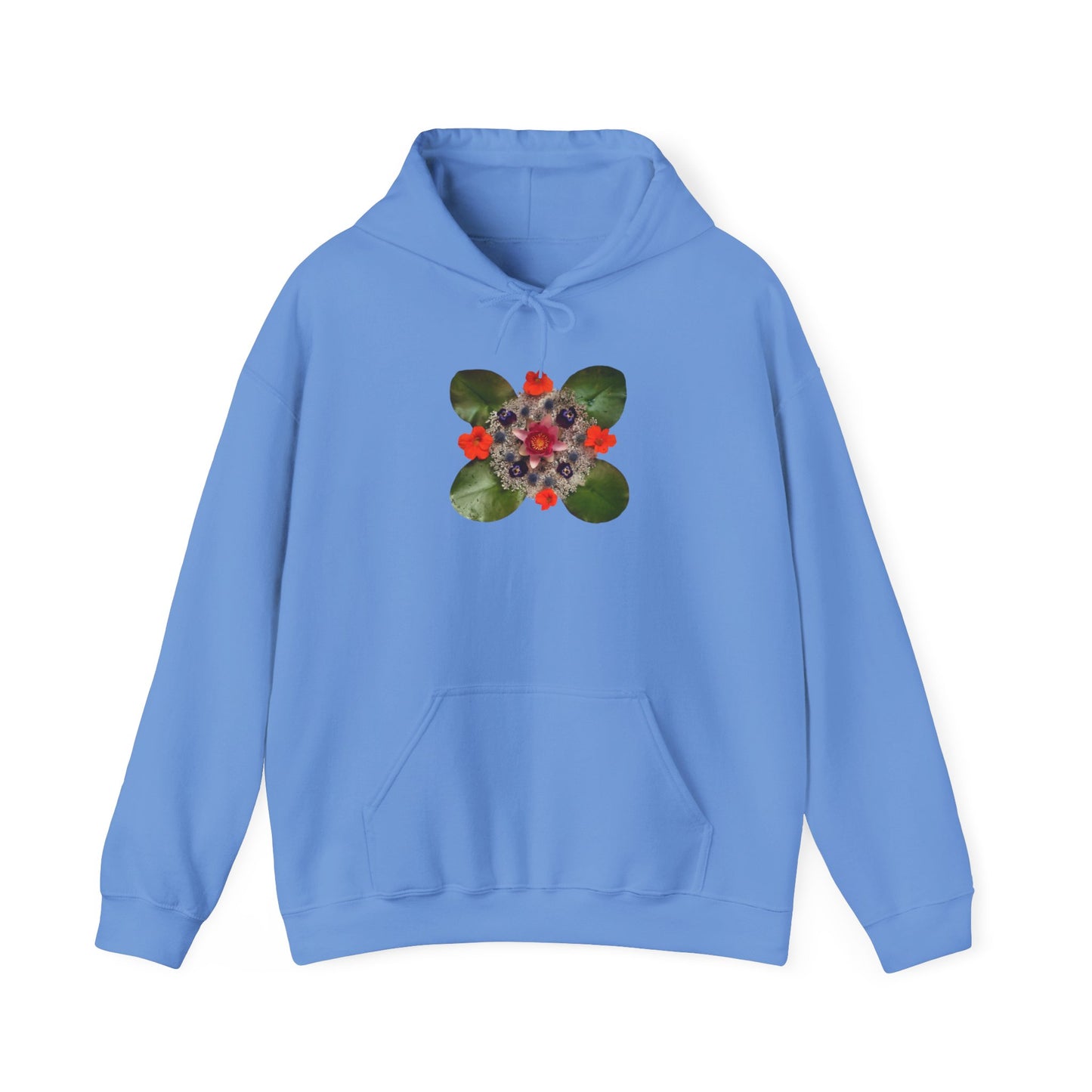 Ethically Grown Cotton Hoody (Water Lily)