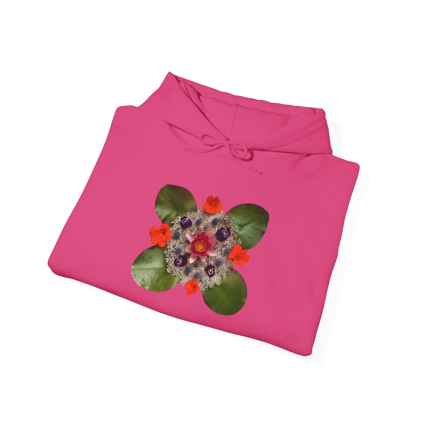 Ethically Grown Cotton Hoody (Water Lily)