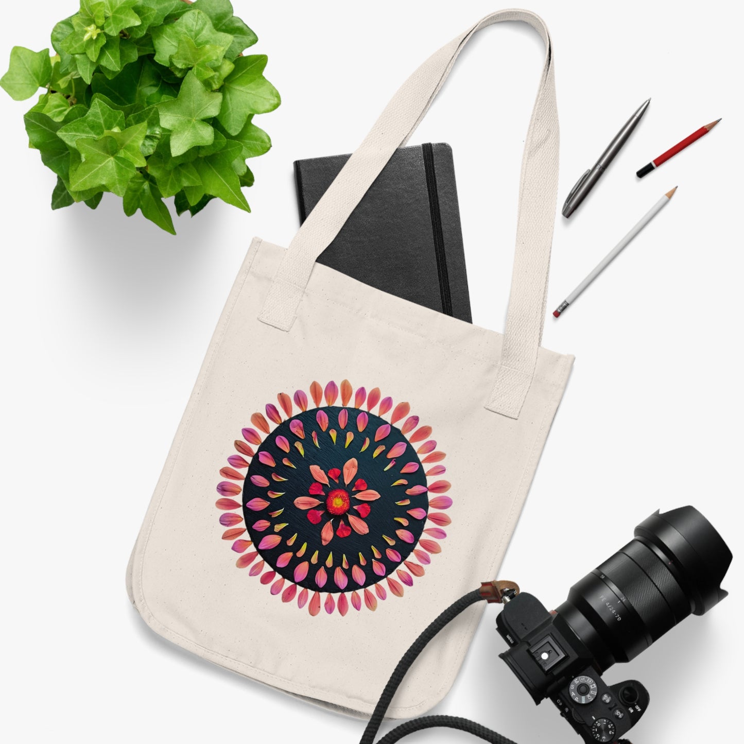 Organic Canvas Tote Bag (Autumn Equinox)