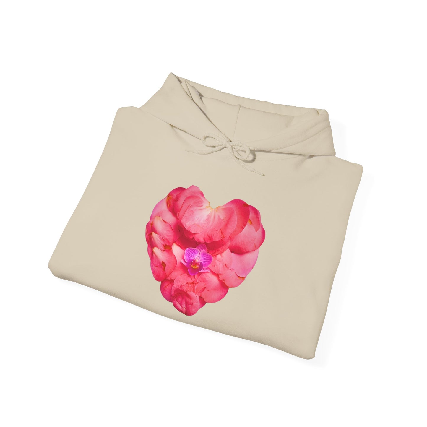 Ethically Grown Cotton Hoody (Pink Camellia)