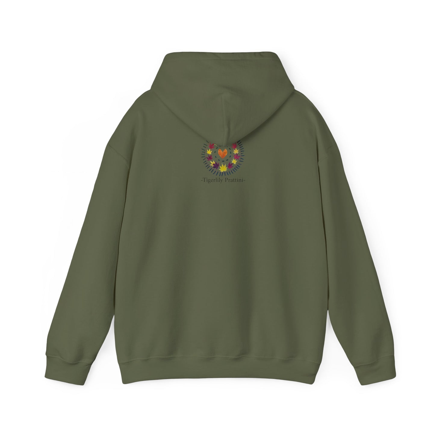 Ethically Grown Cotton Hoody (Autumn Leaves)