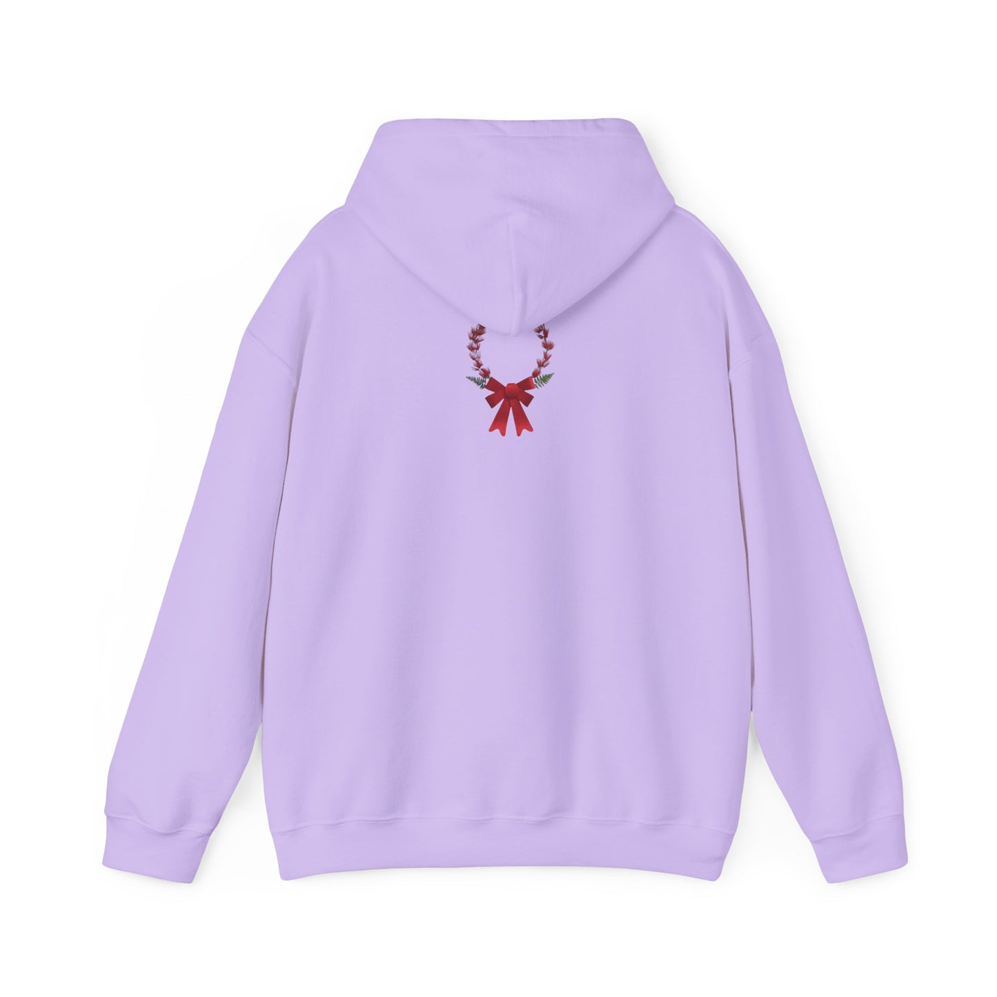 Ethically Grown Cotton Hoody (Christmas Wreath)