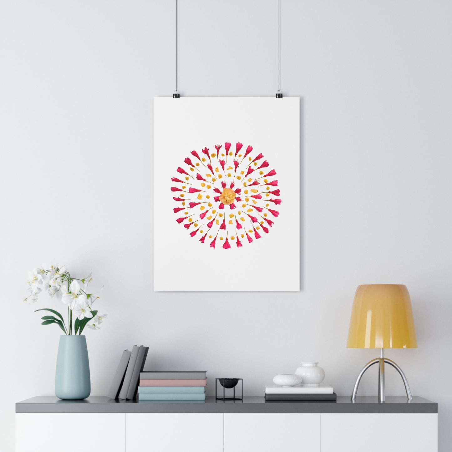 Mandala Poster (Cherry Blossoms)