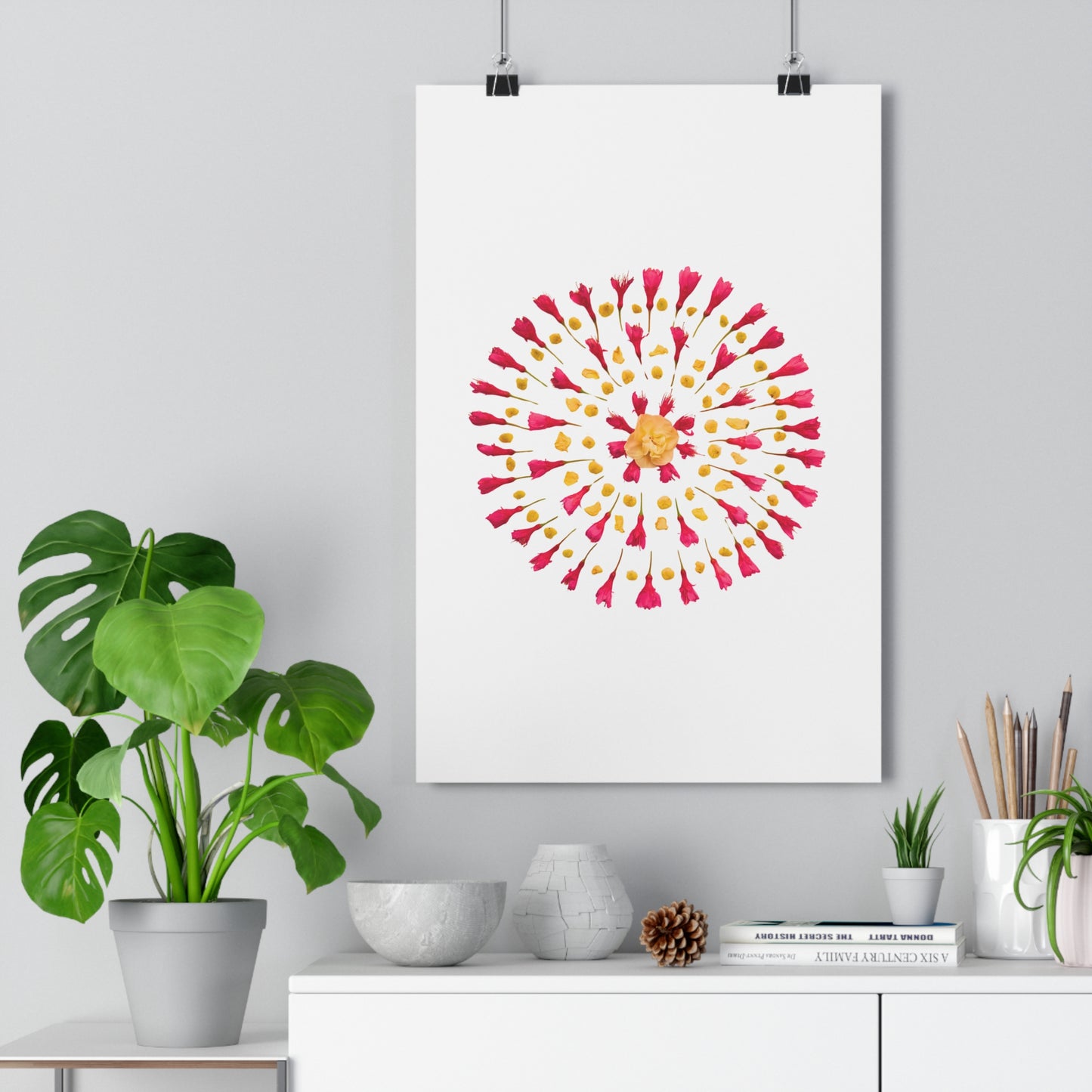 Mandala Poster (Cherry Blossoms)
