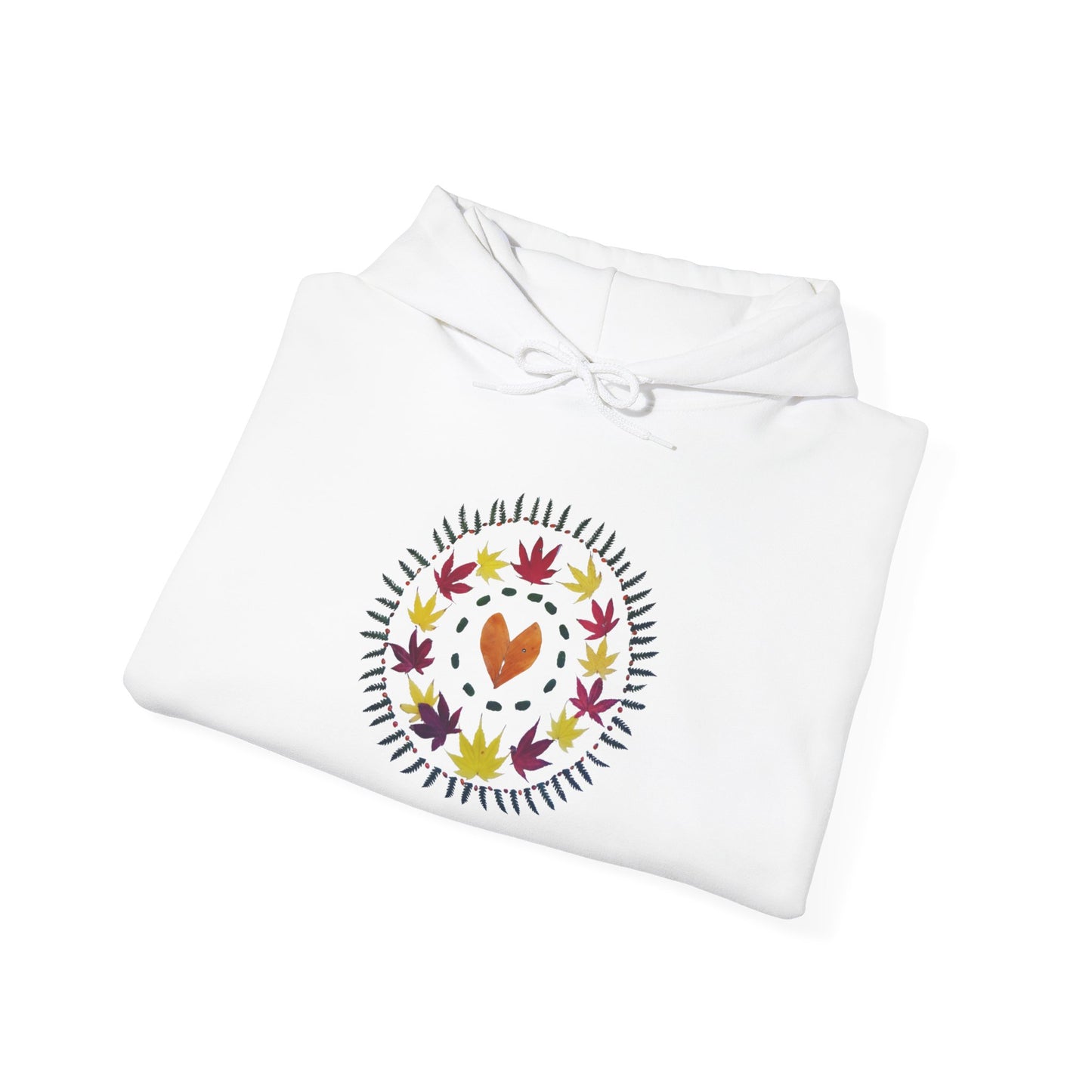 Ethically Grown Cotton Hoody (Autumn Leaves)