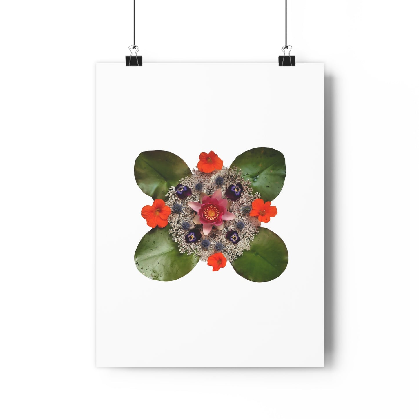 Mandala Poster (Water Lily)