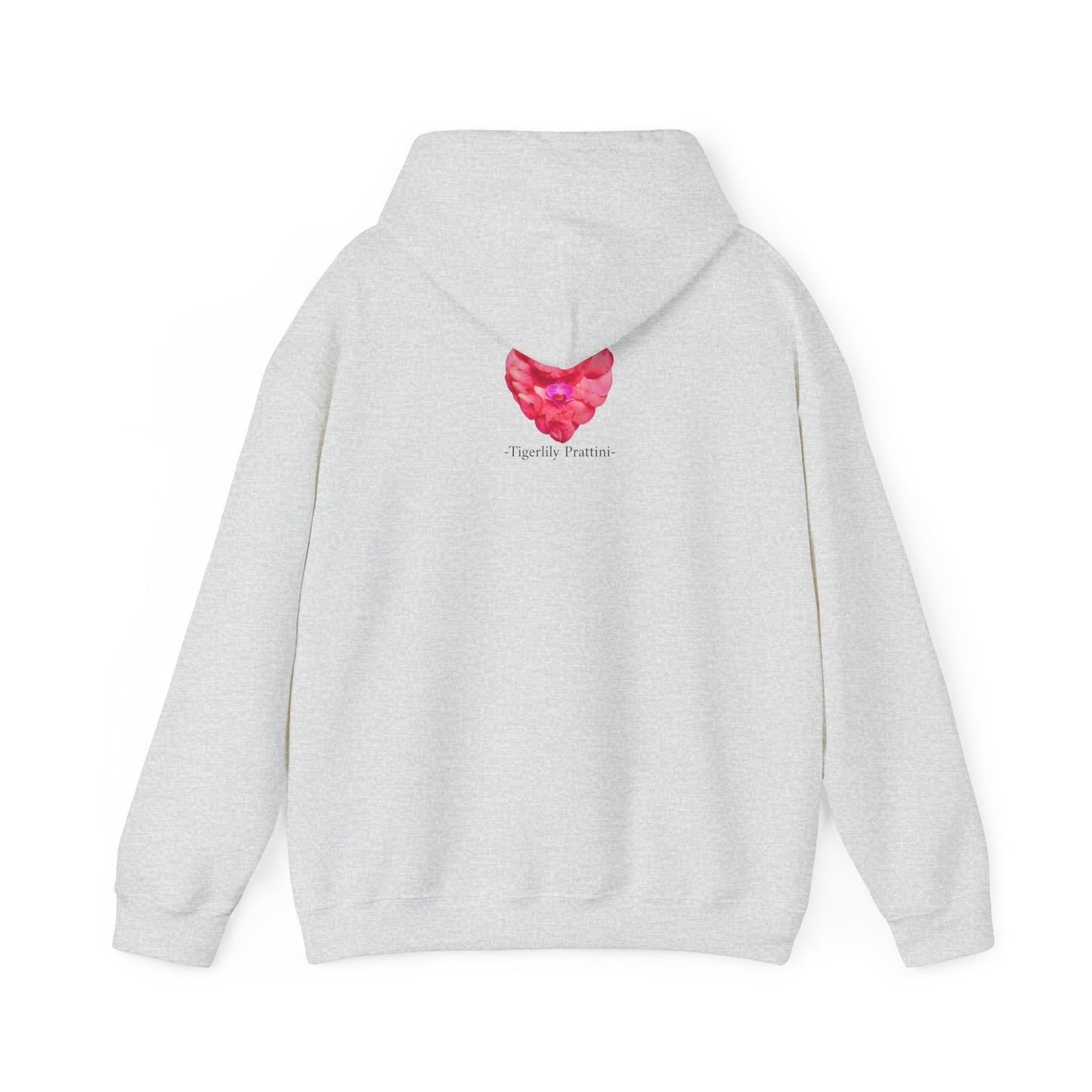 Ethically Grown Cotton Hoody (Pink Camellia)