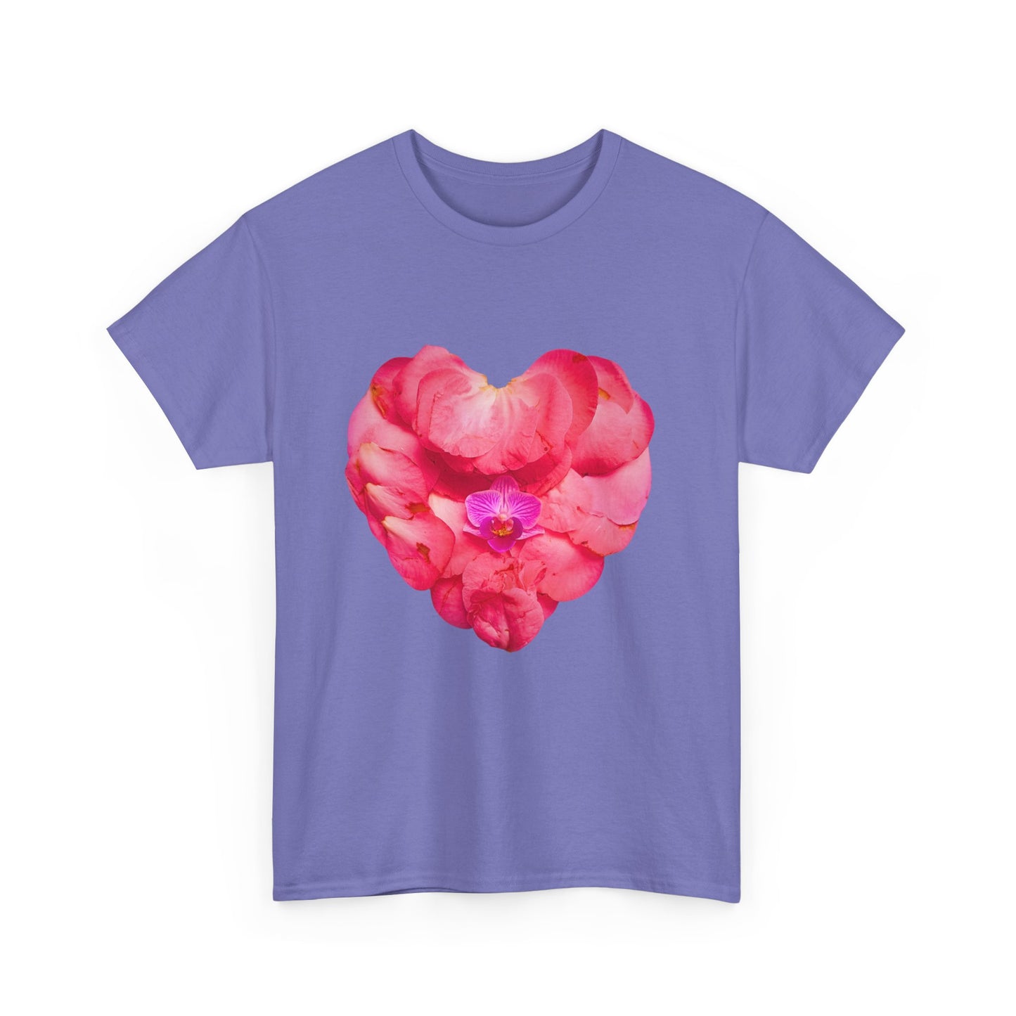 Heavy Cotton T-Shirt (Pink Camellia)