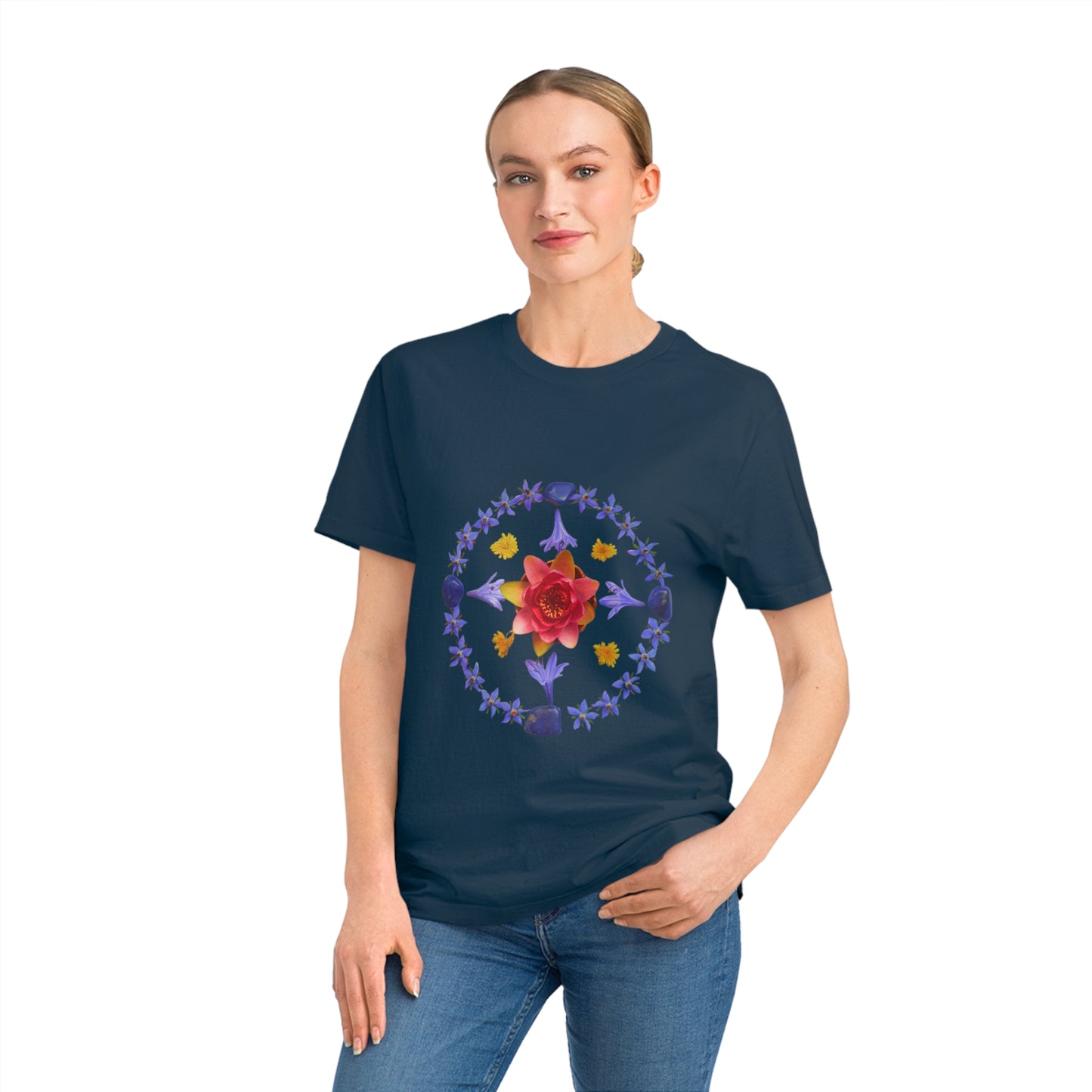 Unisex Mandala T-Shirt (Lady of the Nile)