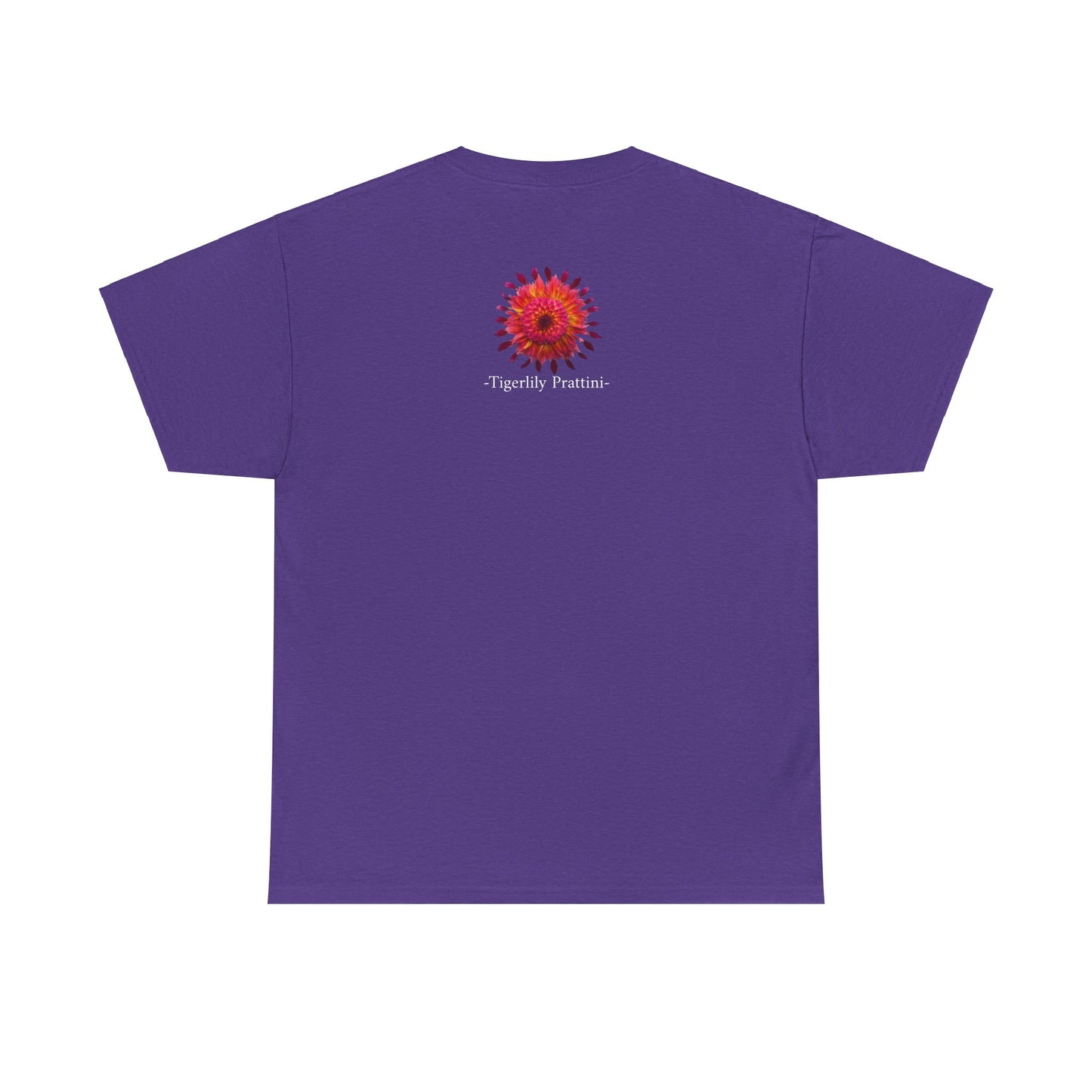 Heavy Cotton T-Shirt (Dahlia Extravaganza)