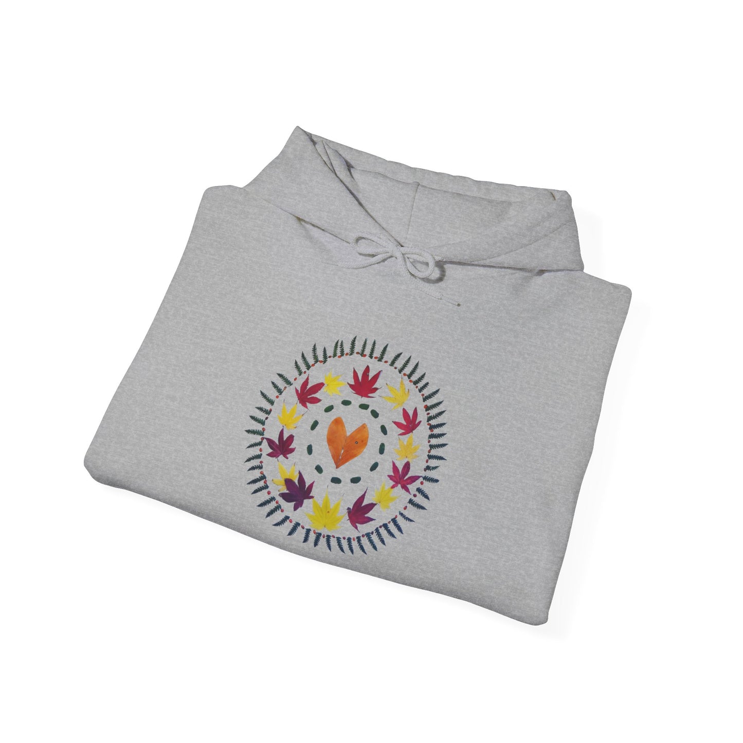Ethically Grown Cotton Hoody (Autumn Leaves)