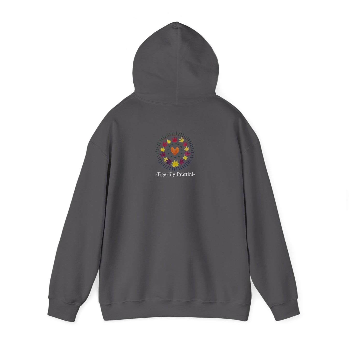 Ethically Grown Cotton Hoody (Autumn Leaves)