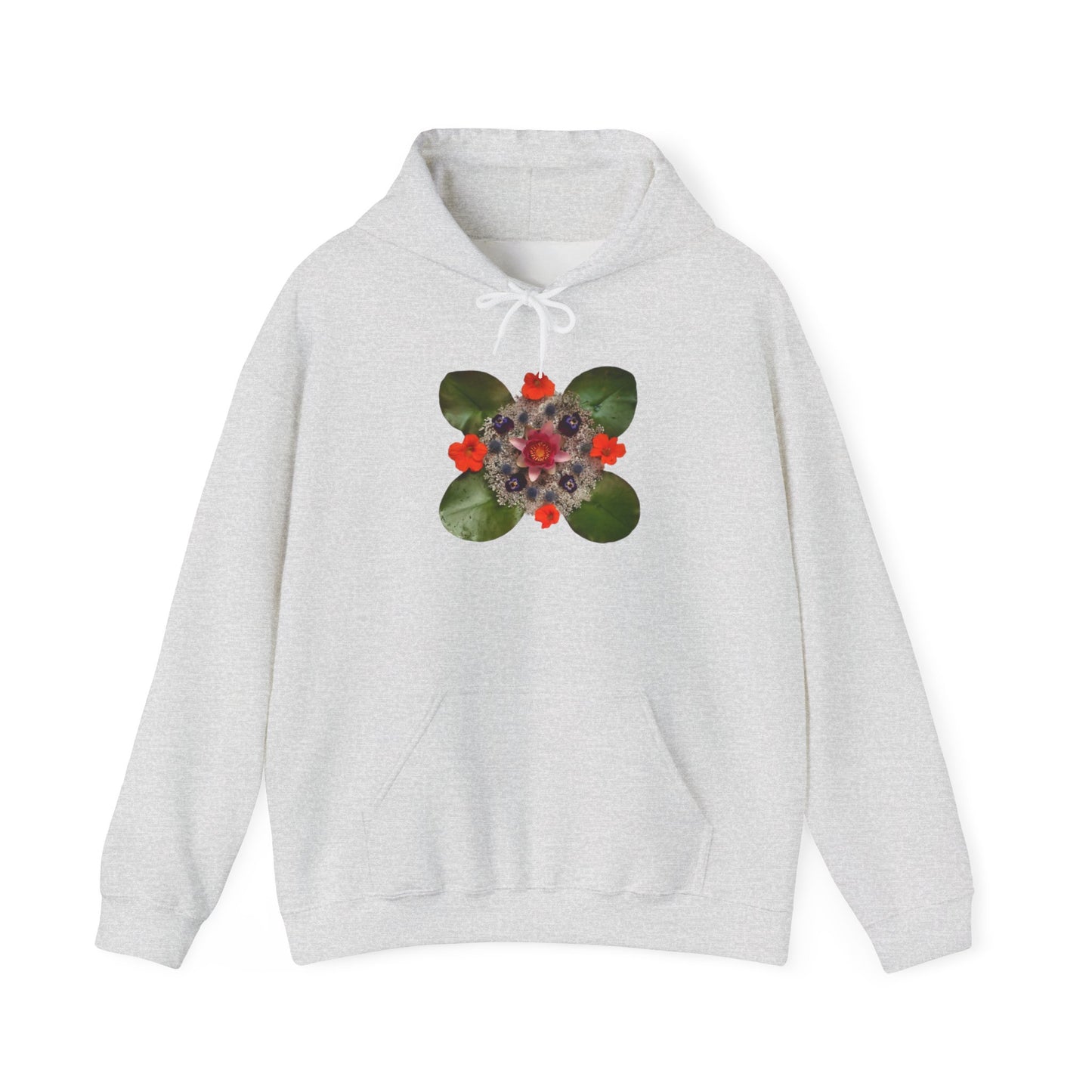 Ethically Grown Cotton Hoody (Water Lily)