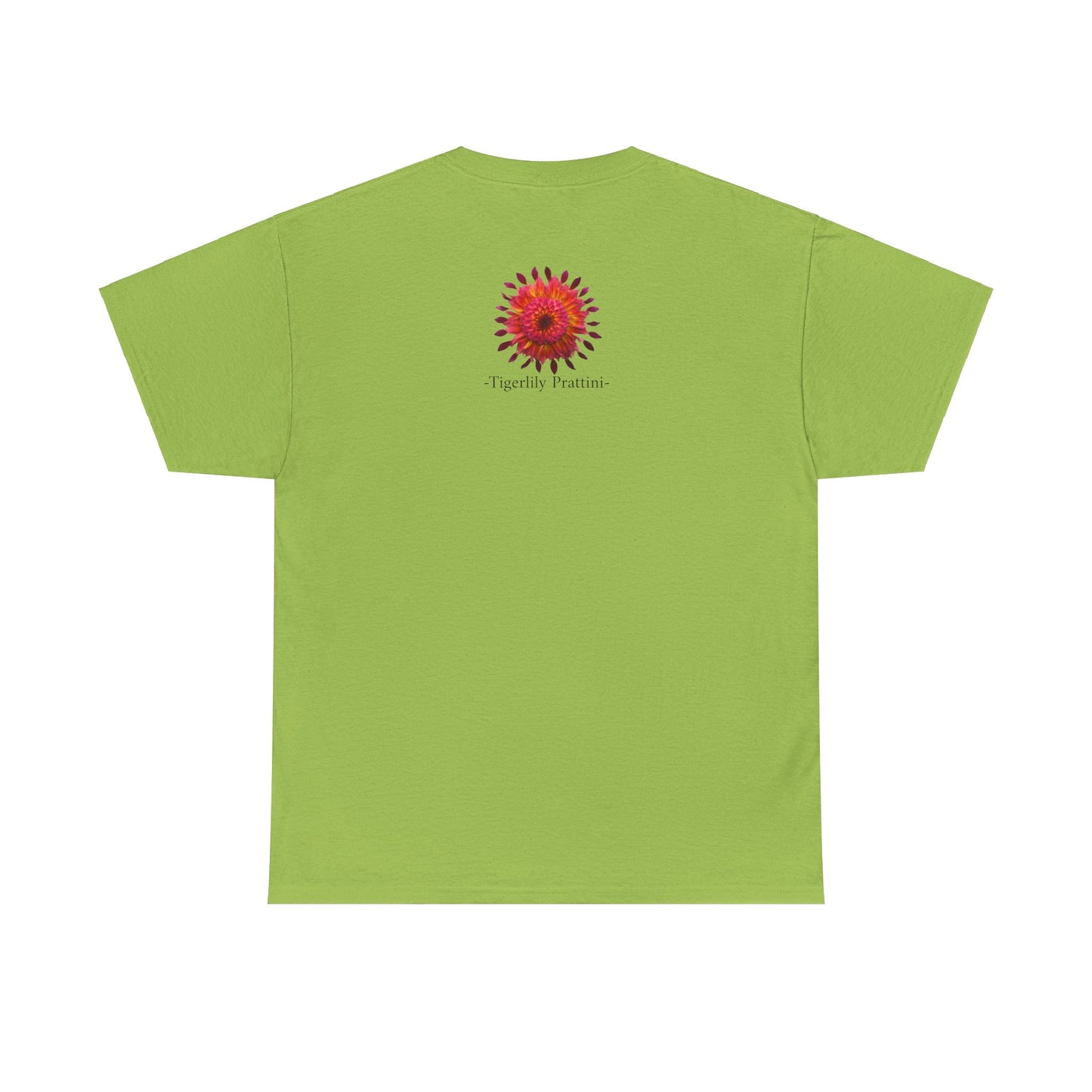 Heavy Cotton T-Shirt (Dahlia Extravaganza)